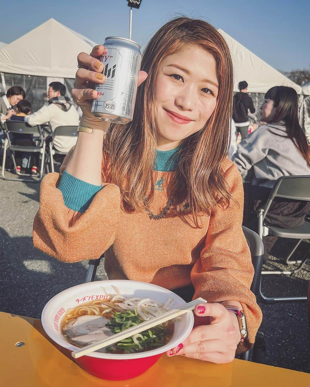 梶有紀子さんのインスタグラム写真 - (梶有紀子Instagram)「@kajiyukiko1112 👈Follow me  #ラーメンEXPO @ramen_expo 🍜ARIGATO  ものすごい快晴と暖かさで真冬を忘れる気候でした😳 晴れ女だから❣️って言って頂けて嬉しかった🌞  年末年始のone-manに向けて走り出しています🐇 ※12/30と1/7です🙌ご予約お待ちしています🙇‍♀️  モリモリ盛り込んだ楽しい日にするぞー💪✨ 楽しみに予定して頂けましたら嬉しいです💐  ちなみにラーメンは➓の #麺屋音 menya_oto #日本三大地鶏 #濃厚炙り味噌wチャーシュー を頂きました😋  #鶏白湯 ならではのトロリ感に味噌味が合わさって美味でした🫶ご馳走様でした🧡  *~*~*~*~*~*~*~*~*~*~  【年末年始のone-man🎤😳👏】  暖かく楽しい時間を過ごしませんか💜 ご予約お待ちしております🙇‍♀️✨  こちらから💁‍♀️🔻 https://www.yukikokaji.com/contact/  2023/12/30   梶有紀子 one-man LIVE Thanks “buddy"   会場 : 心斎橋 夜を灯して @yoru_tomo2.4  時間 : open 18:00 start 19:00 料金 : ADV ¥3,500 DOOR ¥4,000（1drink別）  2024/1/7   KAJI YUKIKO NEW YEAR LIVE 2024 Get-Together -お雑煮蕎麦、一緒に食べよう-   support Gt #松本京介 @k_matsumoto216   会場 : rutin the bar valine @rutin_the_bar_valine  時間 : open 12:30 start 13:00 料金 : ADV ¥3,500 DOOR ¥4,000（1drink別）   ※終演後”そば居酒屋るちん”の"お雑煮蕎麦"やアラカルトを 召し上がっていただけるミニパーティを開催します！ お時間許しましたら、是非ご参加下さい！  *~*~*~*~*~*~*~*~*~*~  #梶有紀子 #kajiyukiko #シンガーソングライター #プレイリスト #応援してね」12月10日 16時23分 - kajiyukiko1112