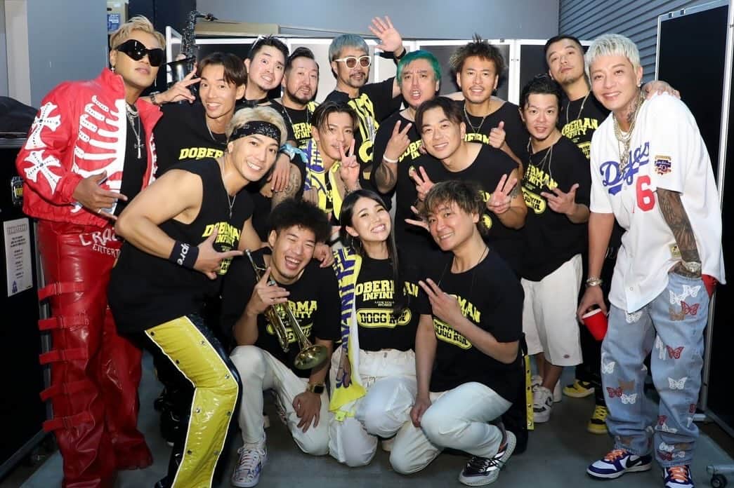 DJ HALのインスタグラム：「Dogg Run Haneda🔥🔥🔥 Zepp Final Special 💯 Arigato👍🏾  #dobermaninfinity  #zepp #haneda」
