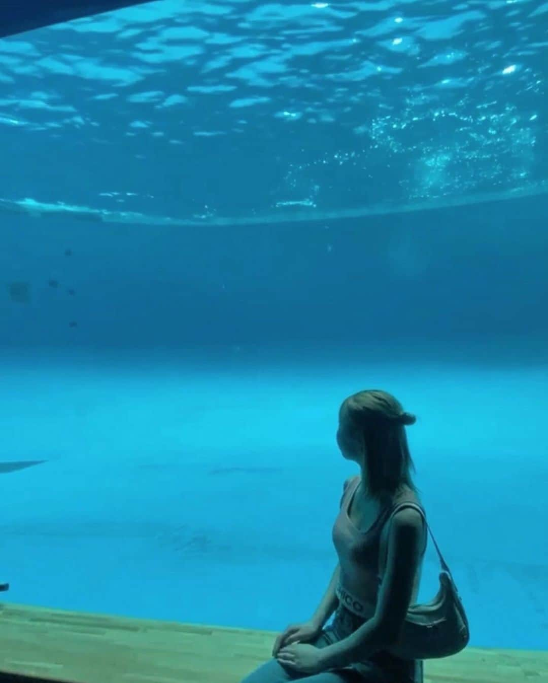 大竹愛美さんのインスタグラム写真 - (大竹愛美Instagram)「夏に水族館行った時の写真𖤐´- お魚さんいない🐟 #水族館 #台北編 #07 #07년생」12月10日 18時03分 - ami_22083