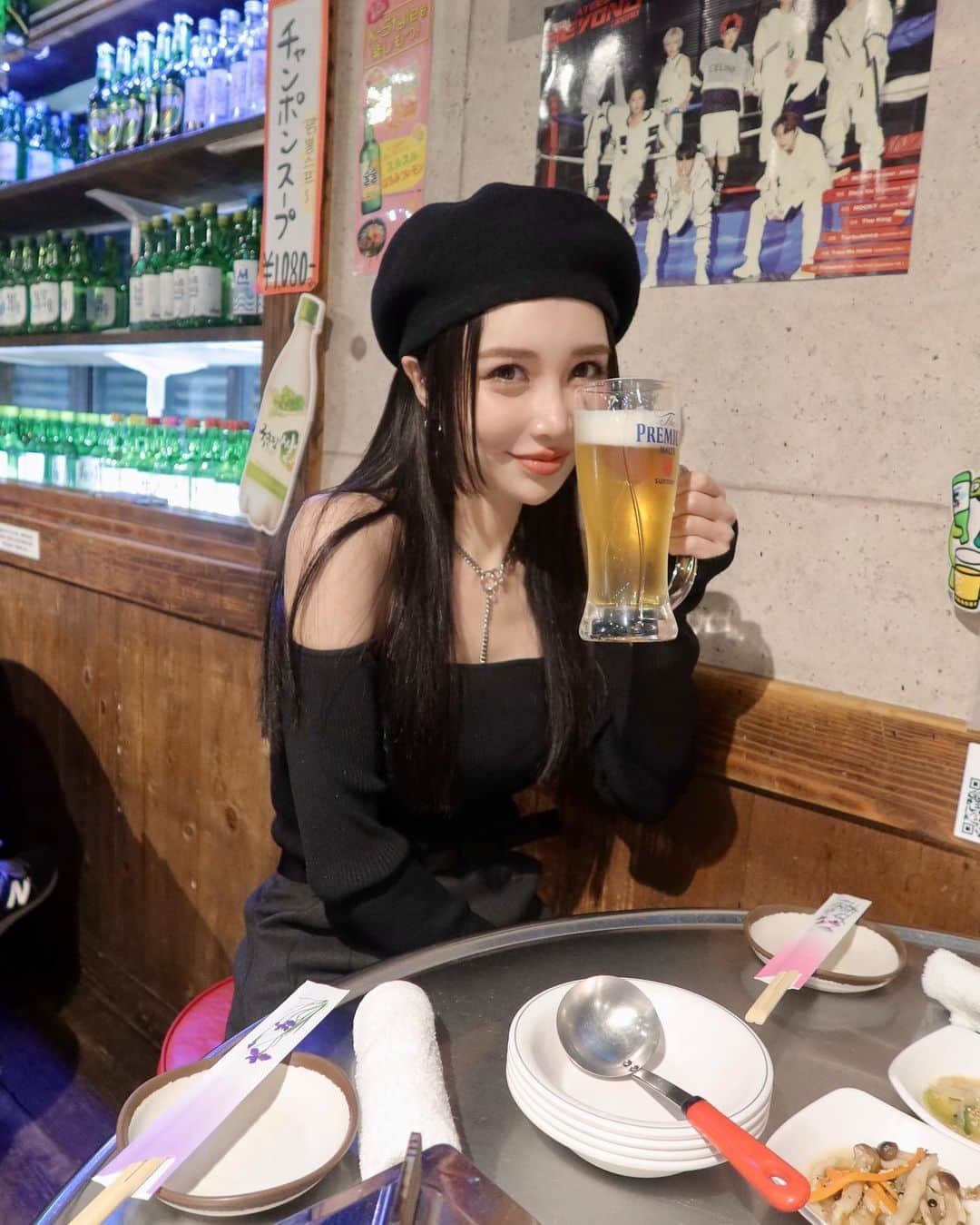 梯真奈美さんのインスタグラム写真 - (梯真奈美Instagram)「Kpopライブのあとは 新大久保でタッカンマリ〜🍲  おでんも美味しかったなぁ、、、♡  韓国出張からタッカンマリ熱が発動して 今日もタッカンマリ☺️」12月10日 18時40分 - official_manami