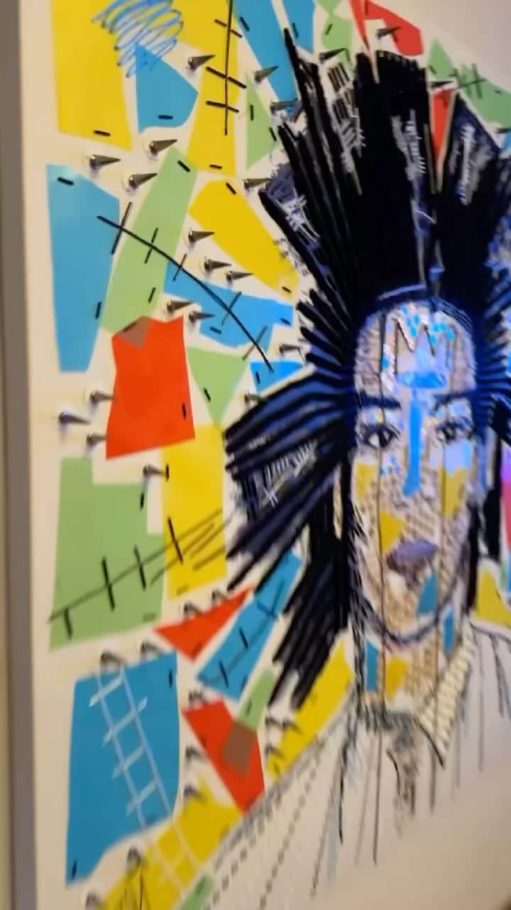 ボーイ・ジョージのインスタグラム：「Everyone Say It’s Very Basquiat! #Art #BoyGeorge #posts」