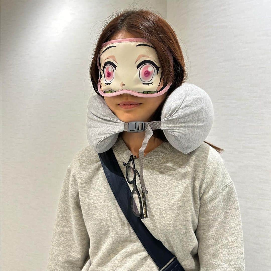 吉成亜美さんのインスタグラム写真 - (吉成亜美Instagram)「Nezuko at the airport」12月10日 21時59分 - amiyoshinari