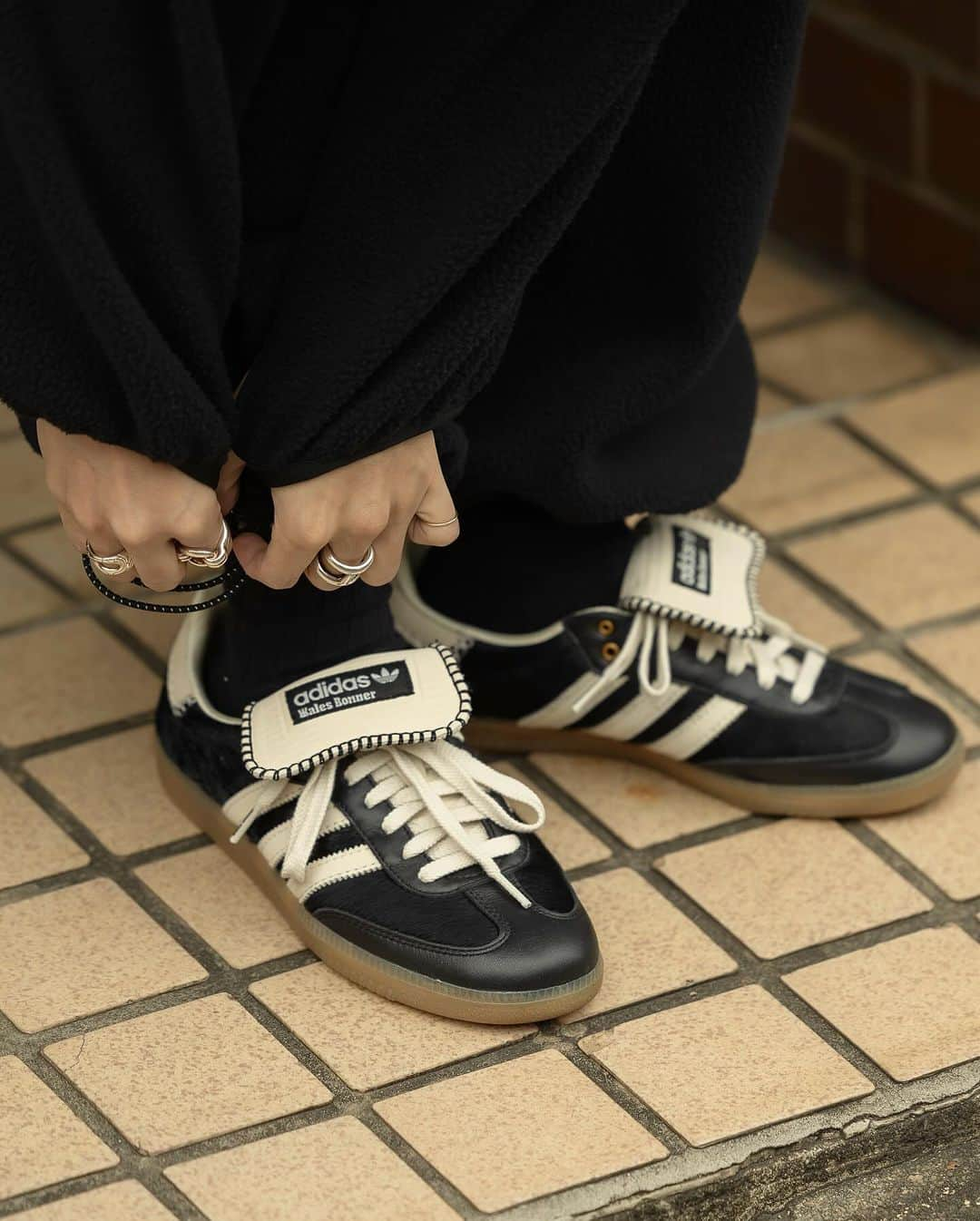 Ryoのインスタグラム：「ㅤㅤㅤㅤㅤㅤㅤㅤㅤㅤㅤㅤㅤ @adidasoriginals × @walesbonner  ㅤㅤㅤㅤㅤㅤㅤㅤㅤㅤㅤㅤㅤ #walesbonner  #adidas #samba」