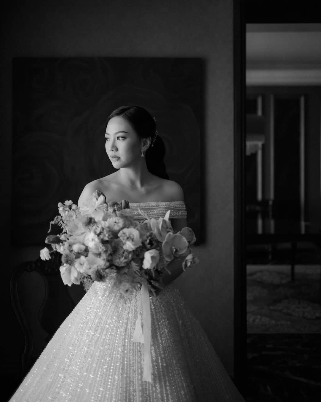 シャニア・ジュニアナタさんのインスタグラム写真 - (シャニア・ジュニアナタInstagram)「Two days in December..  Wedding Planner & Organizer @by.hilda Venue @ayanajakarta Photo & Video @bareodds Decoration @bloomsville.id  Handbouqet & boutonniere @bloomette_fleuriste Lighting @glowlighpro Invitation & Keepsake @solitaire.invitation Web Invitation @viding.co Ring box @lovelours  Mua @tirzavania Bridal robe @hepburn.co Wedding gown @elsiechrysila  Accesoris @peurle.id Shoes @cavaprive  Bridesmaid Dress @soecah_bridesmaid  Suit @wonghangtailor  Shoes @mariominardi_official RSVP & QR Scan Registration @luvibukutamudigital Mc @mosandyesenway Entertainment @divo_music  Photobooth @theholograil Wedding Cake @ivoirecakedesign Souvenir @howelandco Pagar ayu @sanggaropi  #JOinedwithSHAN」12月10日 22時20分 - shanju