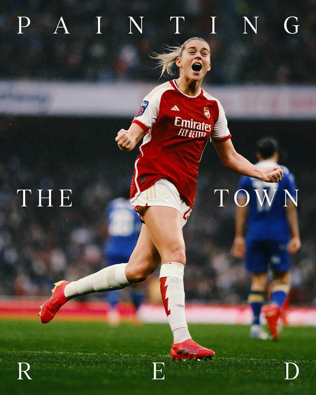 adidas UKのインスタグラム：「Derby days in N5 ❤️  @arsenalwfc @alessiarusso99  📸: @jamstoker」