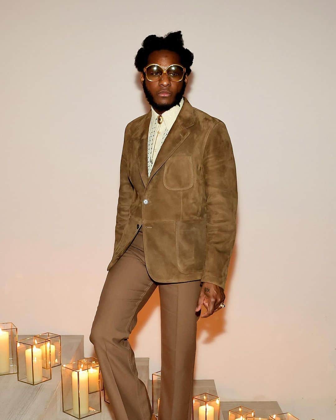Ralph Laurenのインスタグラム：「Creativity and self-expression combine for an iconic celebration with #WMagazine during  #ArtBaselMiamiBeach.  Guests in attendance included #LeonBridges, #JanelleMonáe, #AlexIsrael, #GeorgesCoupet, #JenCeballos, and #SAINtjHN.」