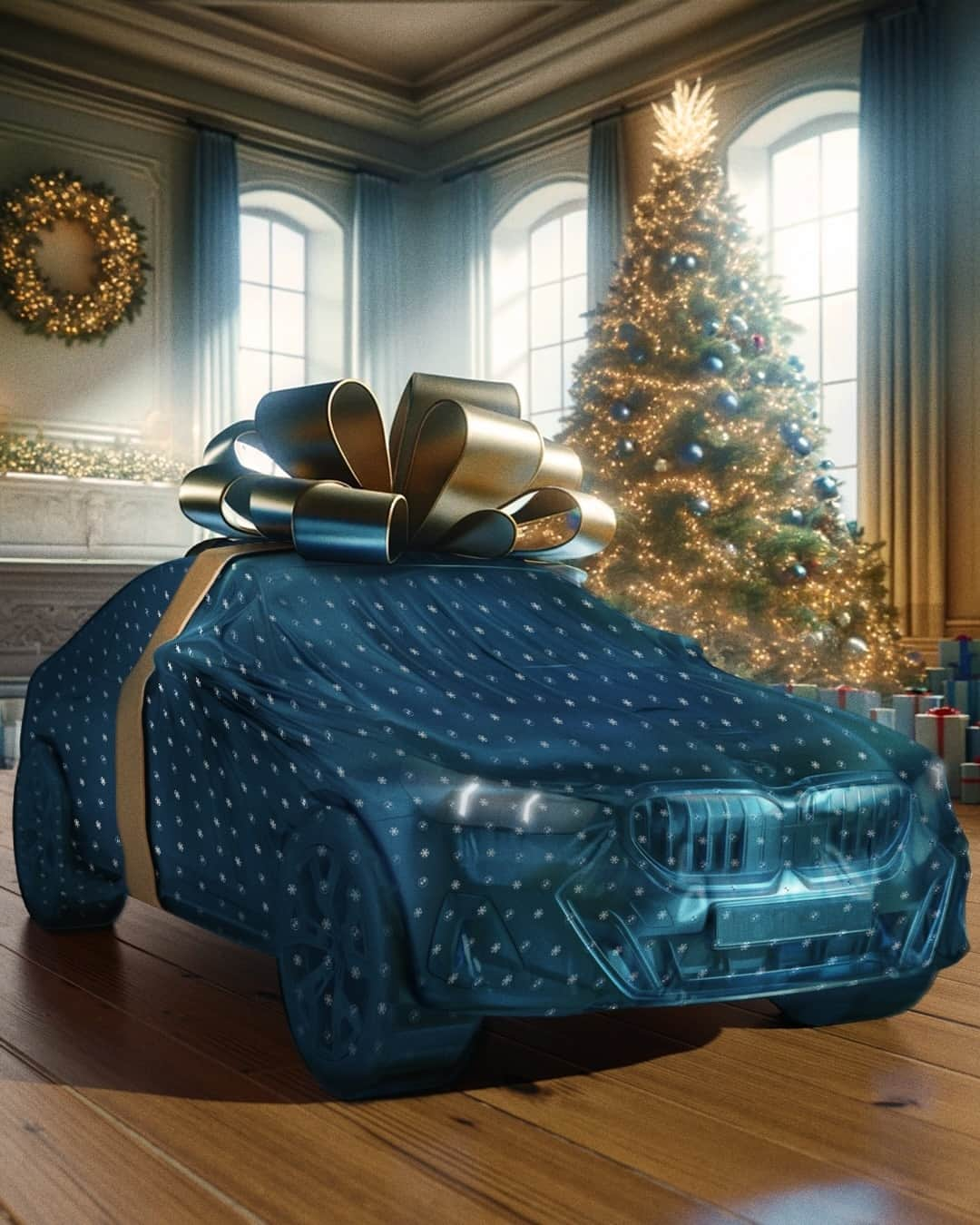 BMWさんのインスタグラム写真 - (BMWInstagram)「We got you an early present 🎁 Can you tell us which models are under wraps? ⬇️   Hint – BMW i. ​」12月11日 1時10分 - bmw