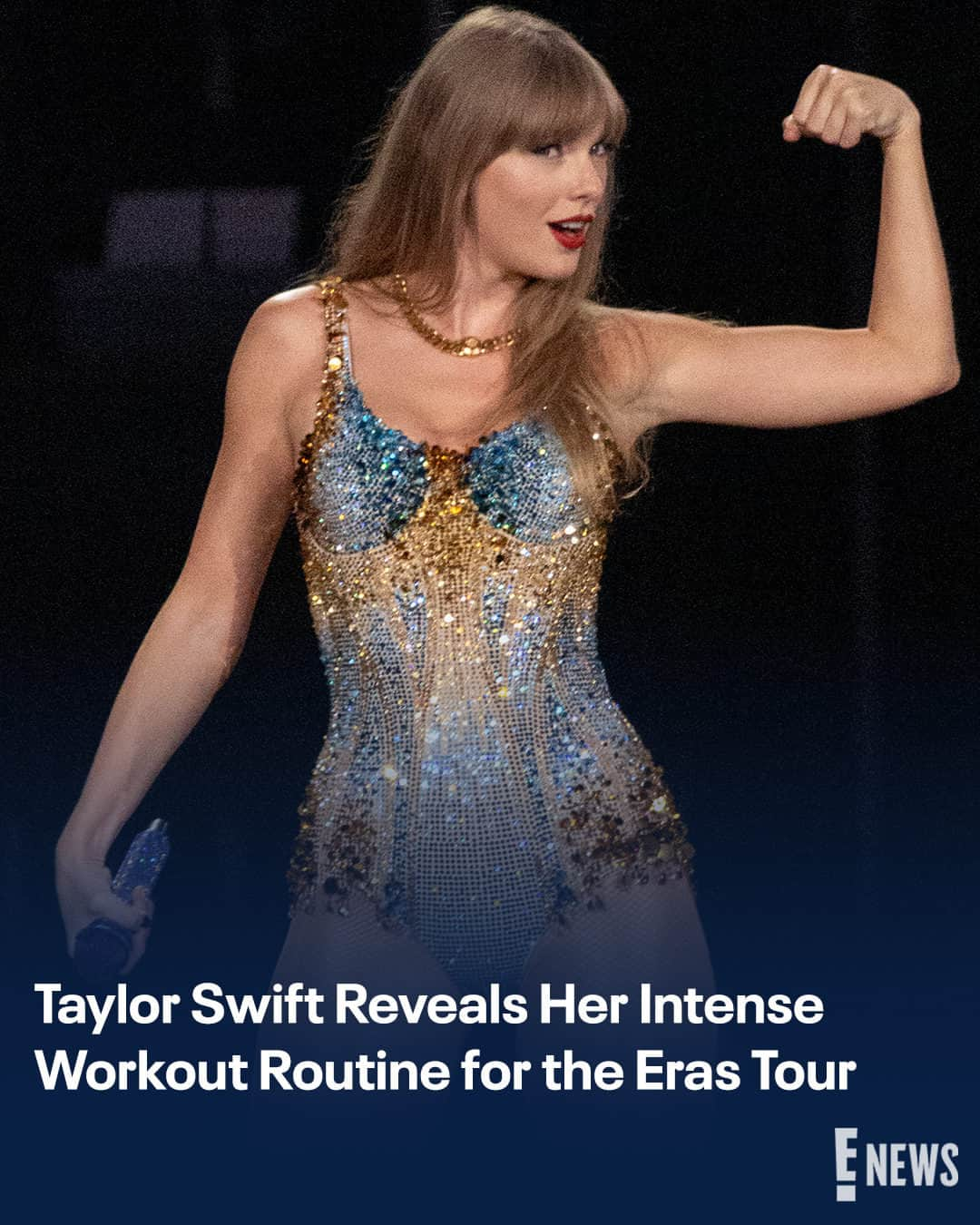 E! Onlineのインスタグラム：「She's still swift af boi. 💪 Taylor Swift reveals the intense preparation that made her lightnin' on her feet for the #ErasTour at the link in bio. (📷: Getty)」