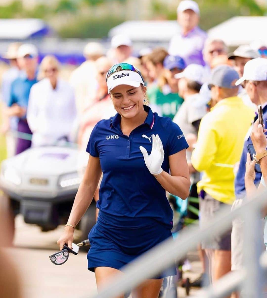 レクシー・トンプソンさんのインスタグラム写真 - (レクシー・トンプソンInstagram)「Such a fun and great week for golf , so happy I could be a part of the @grantthorntoninv alongside @rickiefowler ! Thank you to all the sponsors, volunteers , fans, and staff at @tiburonnaples for making this week possible for us ☺️ that officially wraps up my season. Thank you so much to all my sponsors, my management team,  my family for always being there for me and supporting through all the ups and downs. And thank you to all my fans out there, so grateful for all of you ☺️❤️」12月11日 6時33分 - lexi