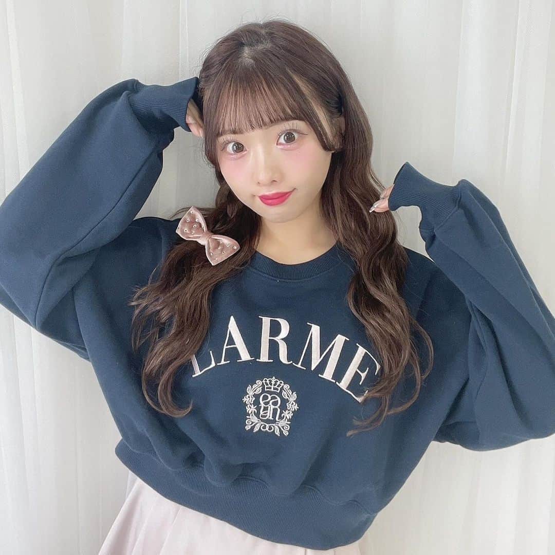 evelynさんのインスタグラム写真 - (evelynInstagram)「2024 Spring collection🌷 ㅤㅤㅤㅤㅤㅤㅤㅤㅤㅤㅤㅤㅤ 【通販にて先行受注開催中♡】 ㅤㅤㅤㅤㅤㅤㅤㅤㅤㅤㅤㅤㅤ #LARMEスウェット ¥5,900 【OW/PI/GY/NV】 ㅤㅤㅤㅤㅤㅤㅤㅤㅤㅤㅤㅤㅤ #evelyn #エブリン」12月11日 9時09分 - evelyn.official