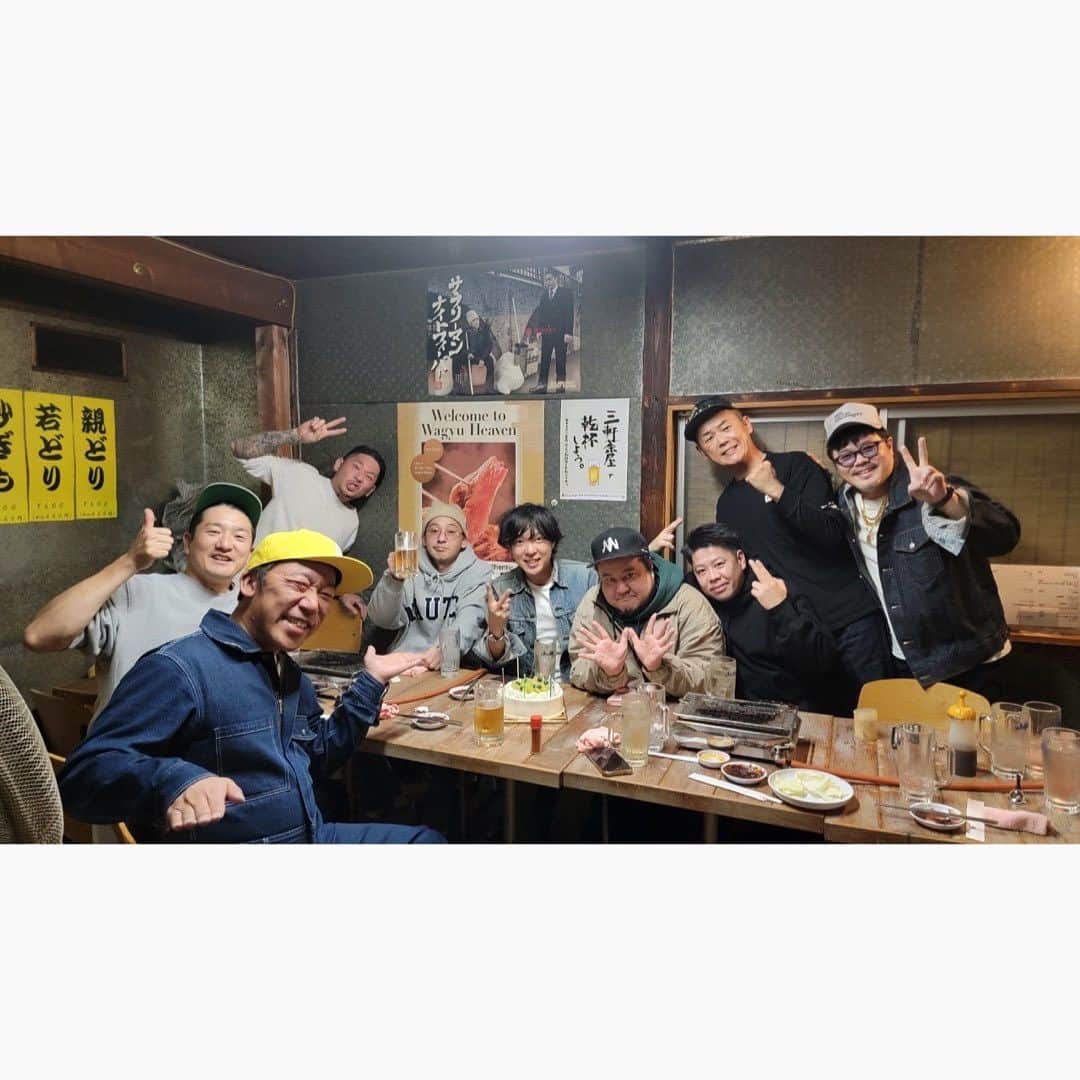 佐田正樹さんのインスタグラム写真 - (佐田正樹Instagram)「大ちゃん、江原さん、翼、宇野豚六三郎、お誕生日おめでとう‼︎」12月11日 9時56分 - satakisama
