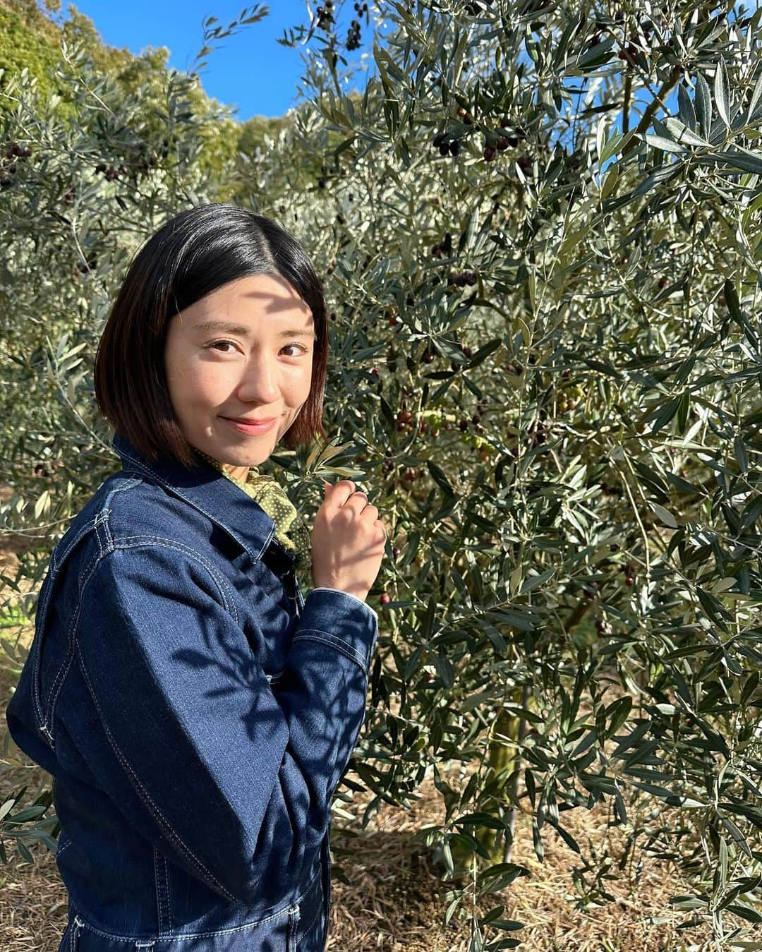 渡辺早織のインスタグラム：「お知らせです⭐️ 本日NHK総合「うまいッ！」 お昼12:00からです！ 10分前告知ごめんなさい🙏🏻 今回は小豆島のオリーブオイルです😋 瀬戸内の爽やかな気候に癒されました。  ぜひ見てください😉」