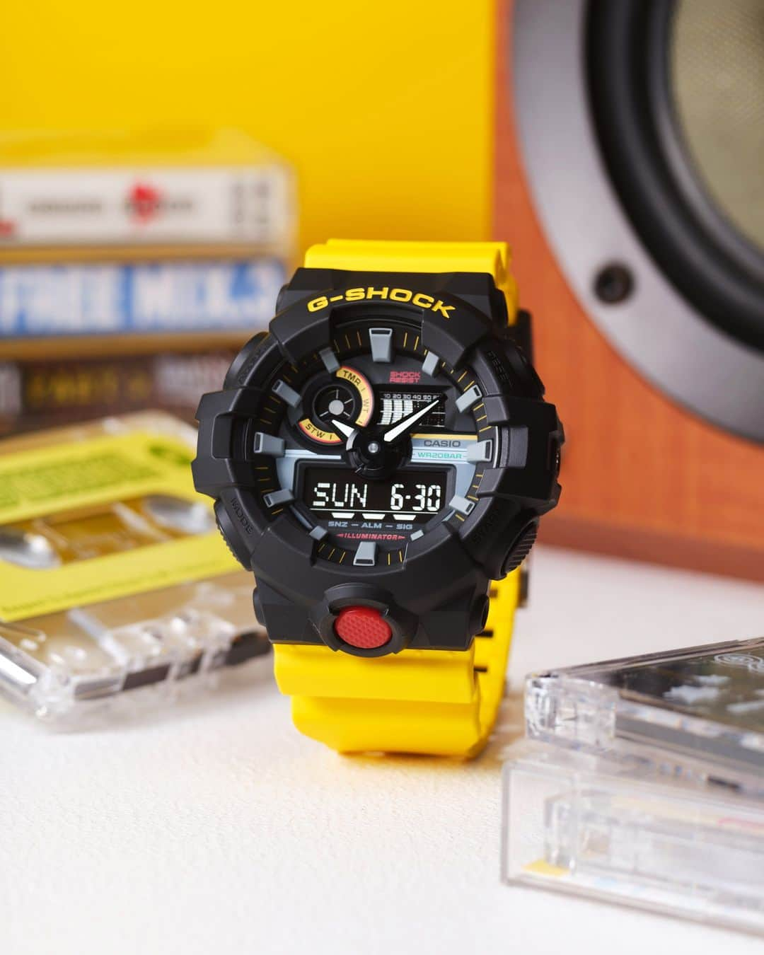 G-SHOCKさんのインスタグラム写真 - (G-SHOCKInstagram)「MIX TAPE  カラフルなカセットテープのイメージをデザインに落とし込んだ、CASIOオンラインストア限定のNewシリーズ。  A new series of watches, exclusive to the CASIO Online Store, incorporating the image of colorful cassette tapes into the design.  GA-700MT-1A9JF  #g_shock #mixtape #ga700 #90s #80s #腕時計」12月11日 11時57分 - gshock_jp