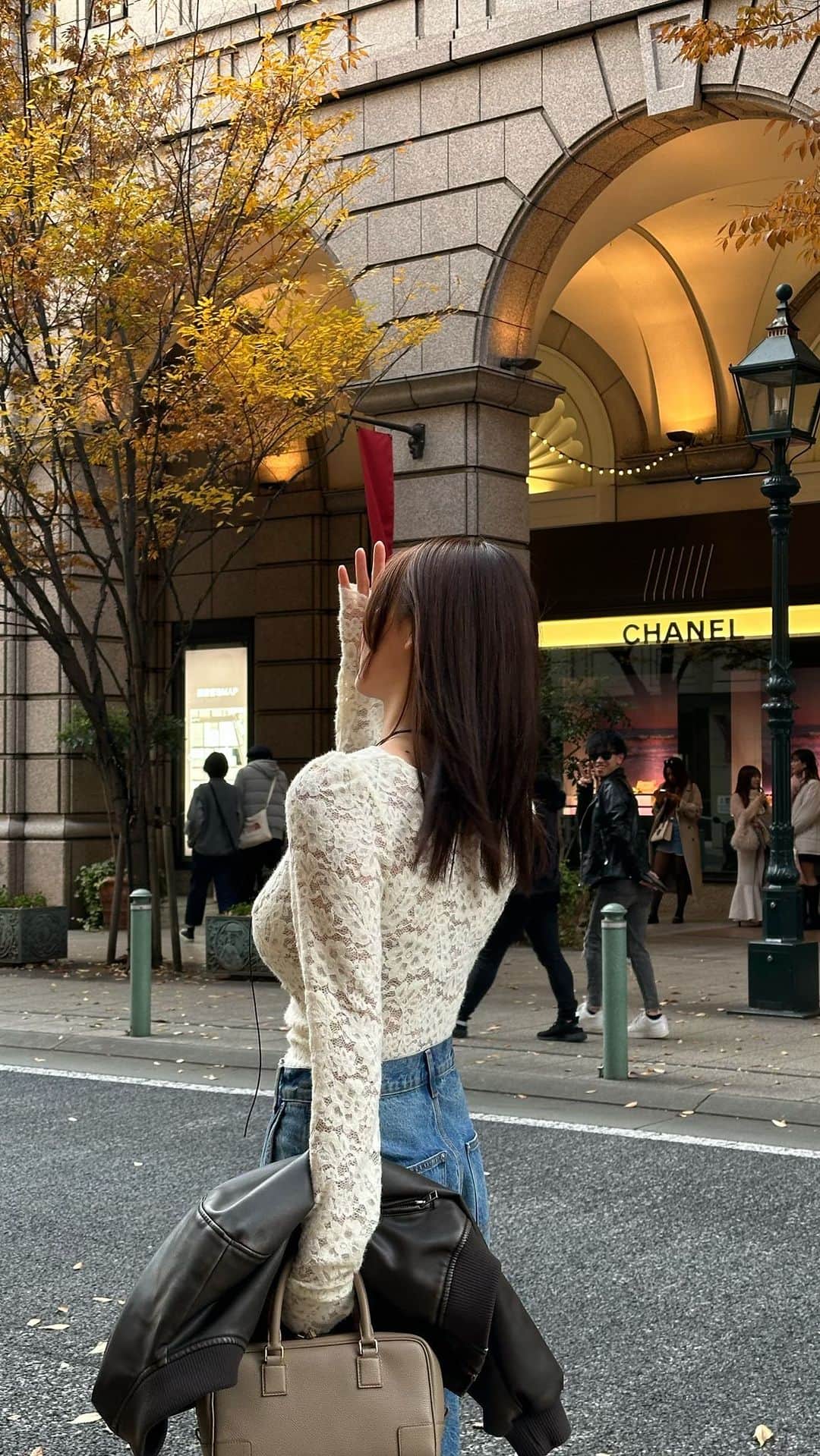 福吉真璃奈のインスタグラム：「12月とは思えない暖かさだった🍂」
