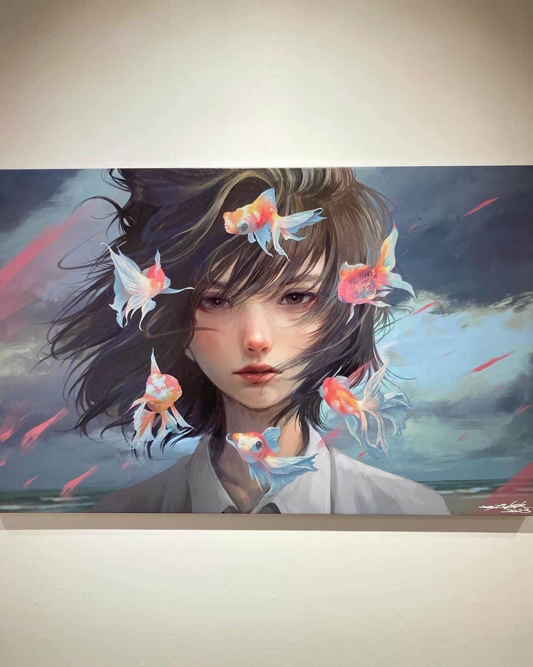 山田義孝さんのインスタグラム写真 - (山田義孝Instagram)「💀💀💀 ワタボク君の表現への探究心に脱帽。 重ねられた異素材のレイヤーに 「生身」や「存在」をより感じた。 そして自分自身の傷を映す鏡に思えた。 何故かとても癒されて会場を出た。 『絵を観に行った』 というだけの時間じゃない とても不思議な感覚だった。 @wataboku__  #渋谷PARCO」12月11日 12時14分 - yamadayositaka