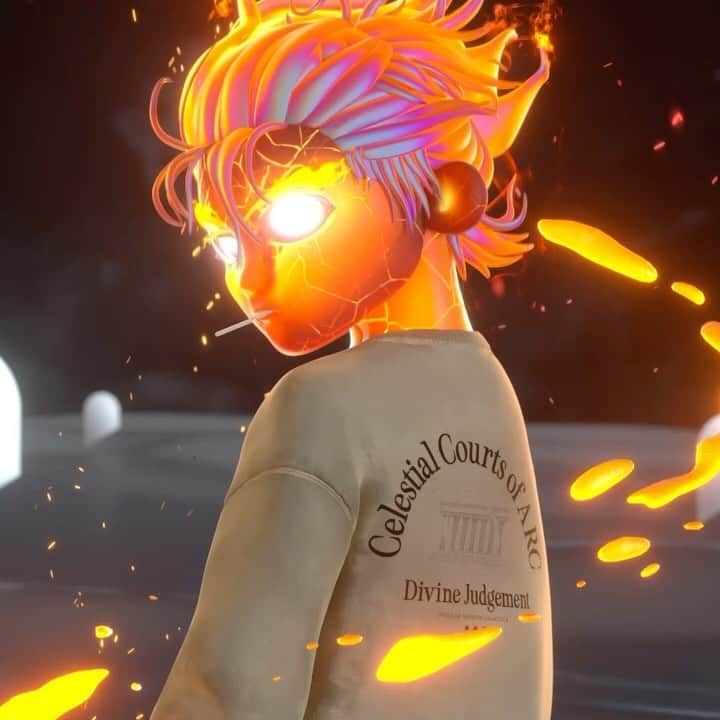 林俊傑のインスタグラム：「Are you ready to equip your ARC x SMG sweater trait on your Stellar?  Soon. 🏛️」