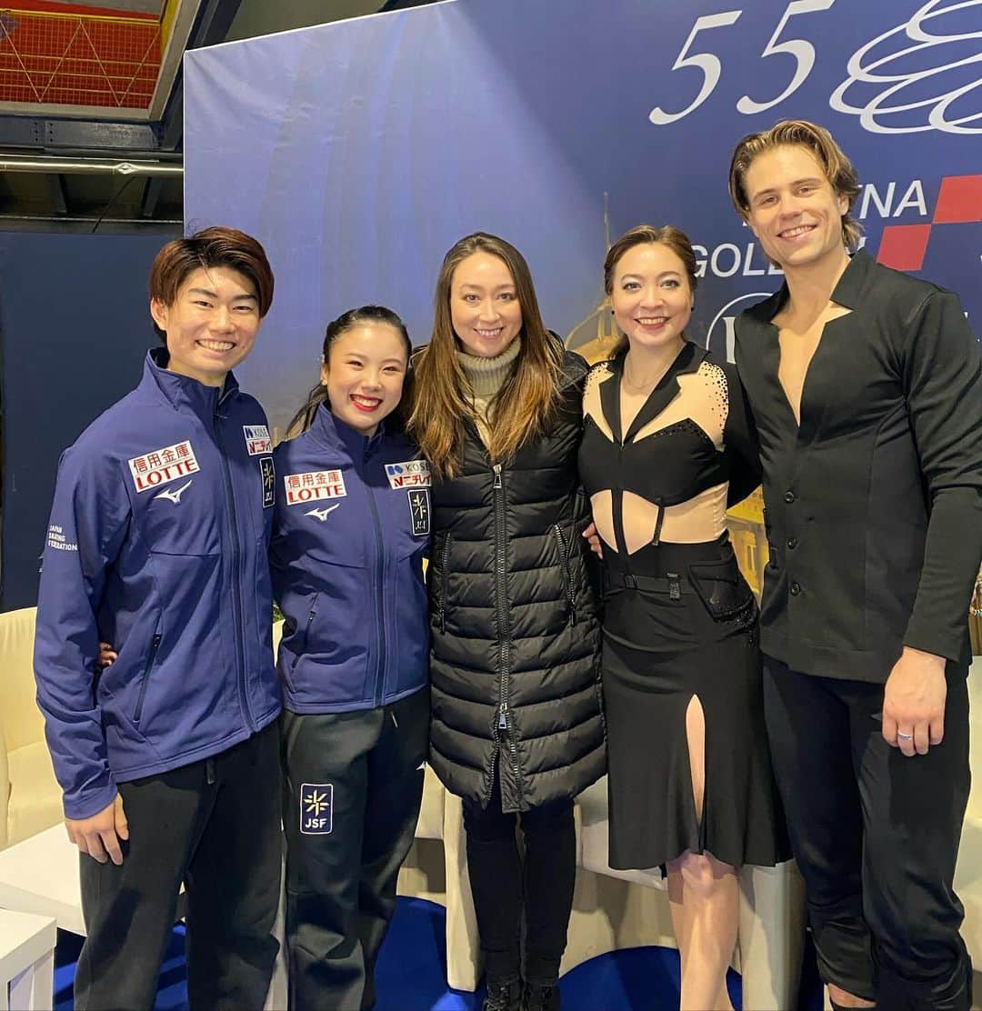 キャシー・リードのインスタグラム：「今年のゴールデンスピンオブザグレブは、決して忘れることのない素晴らしい思い出に残るイベントでした❤️」