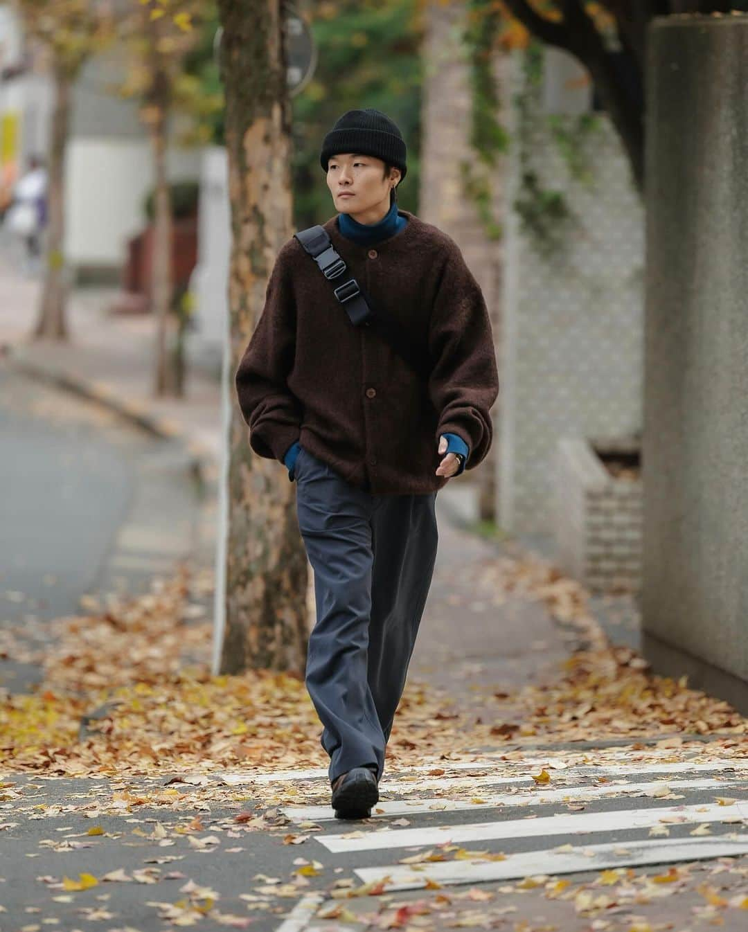 Ryoさんのインスタグラム写真 - (RyoInstagram)「Today's outfit🟤🔵 knit : @plus81.official  inner knit : @the_clesste  pants : @goldwin_0  shoes : @andwander_official × @salomonsportstyle  bag : @the_clesste  ㅤㅤㅤㅤㅤㅤㅤㅤㅤㅤㅤㅤㅤ #plus81 #clesste #andwander #salomon #goldwin0」12月11日 16時51分 - ryo__takashima