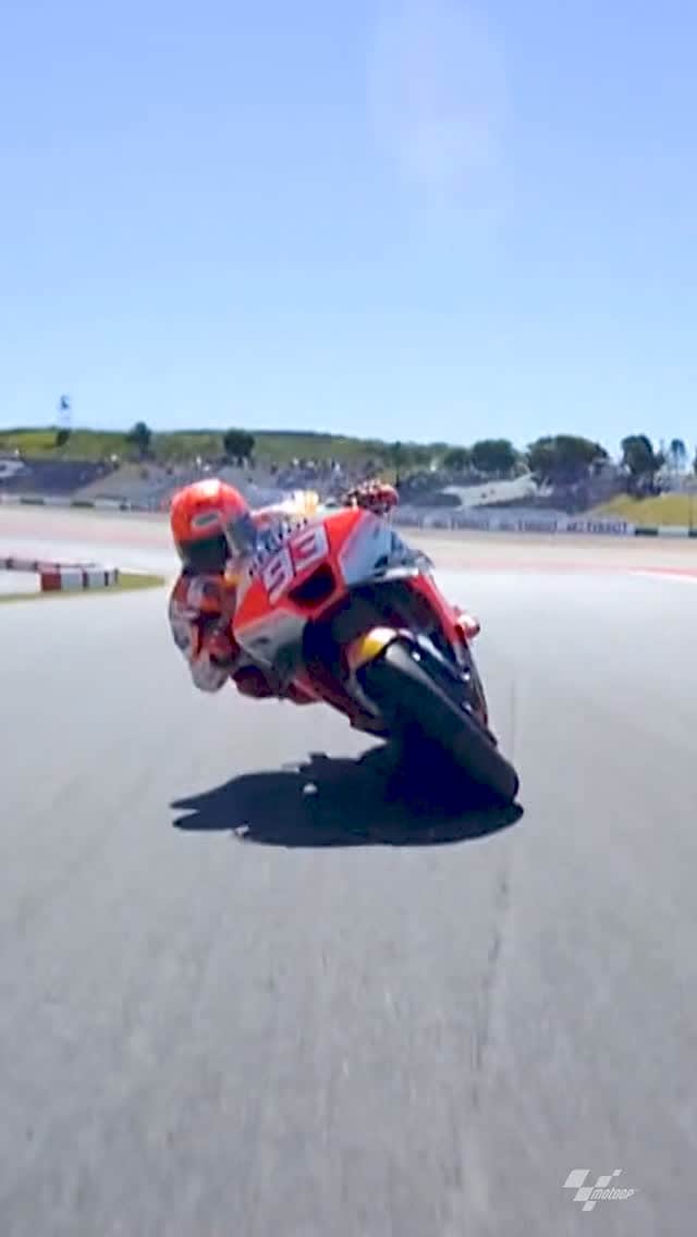 MotoGPのインスタグラム：「From Q1 to pole ✅ New all-time lap record ✅ @marcmarquez93 started 2023 in style at the #PortugueseGP 🇵🇹with what turned out to be the last pole position of his Honda stint⚡️  #SeasonRecap #MotoGP #MarcMarquez #MM93」