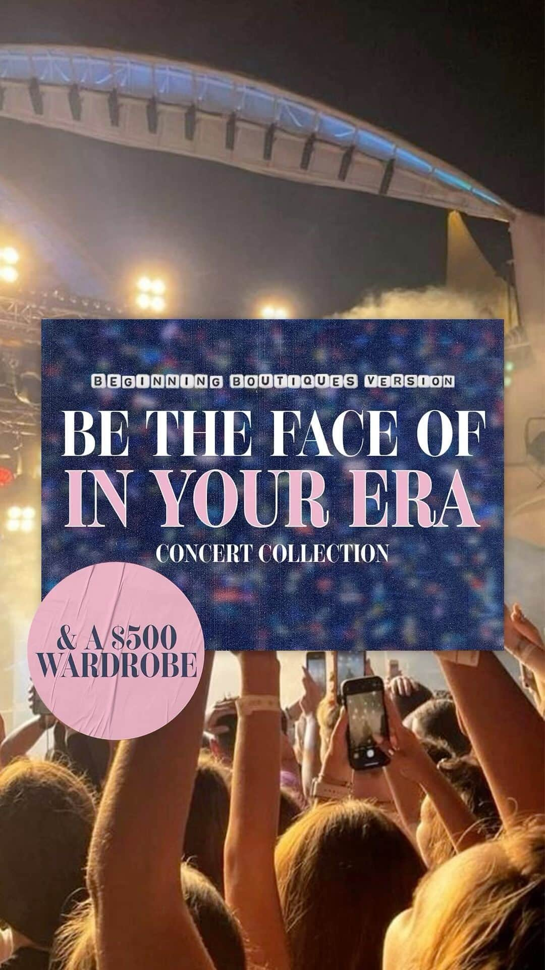 Beginning Boutiqueのインスタグラム：「THIS IS A PSA: OUR IN YOUR ERAS COMPETITION ENDS WEDNESDAY NIGHT ✨✨   This is your LAST CHANCE to WIN the opportunity to be the face of our upcoming collection 🪩✨⁠ ⁠ You will receive - ⁠ 🎀 Flights to and from Brisbane from your location in Australia ⁠ 🎀 Full Day Photoshoot with Hair and Makeup ⁠ 🎀 A $500 BB Wardrobe ⁠ ⁠ 3 lucky friends will be picked for this iconic opportunity! Are you ready for it? ⁠ ⁠ TO ENTER - ⁠ 🤍 Sign up with your details via the link in our bio ⁠ 🤍 Tag below your two besties who you would like to share this opportunity with! ⁠ 🤍 Must also be following @beginningboutique on Instagram and TikTok! ⁠ ⁠ *T&Cs apply. Only open to Australian followers aged 18+. Entries close Wednesday, 13th December, 11:59pm AEST. Winners will be chosen and contacted via their details entered in the sign up form. Full T&Cs located on the Beginning Boutique website. ⁠ ⁠ This promotion is in no way sponsored, endorsed or administered by, or associated with, Instagram.」