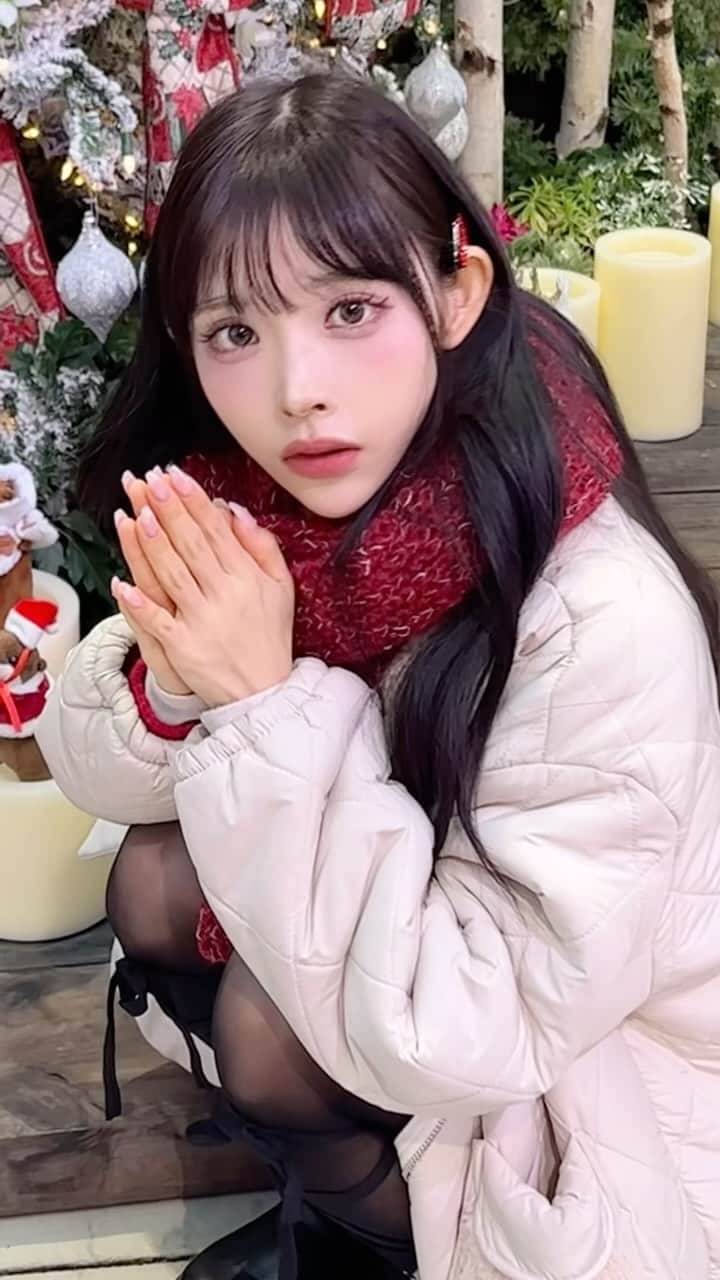 緩苺のインスタグラム：「🇯🇵🎅🏼🎄」