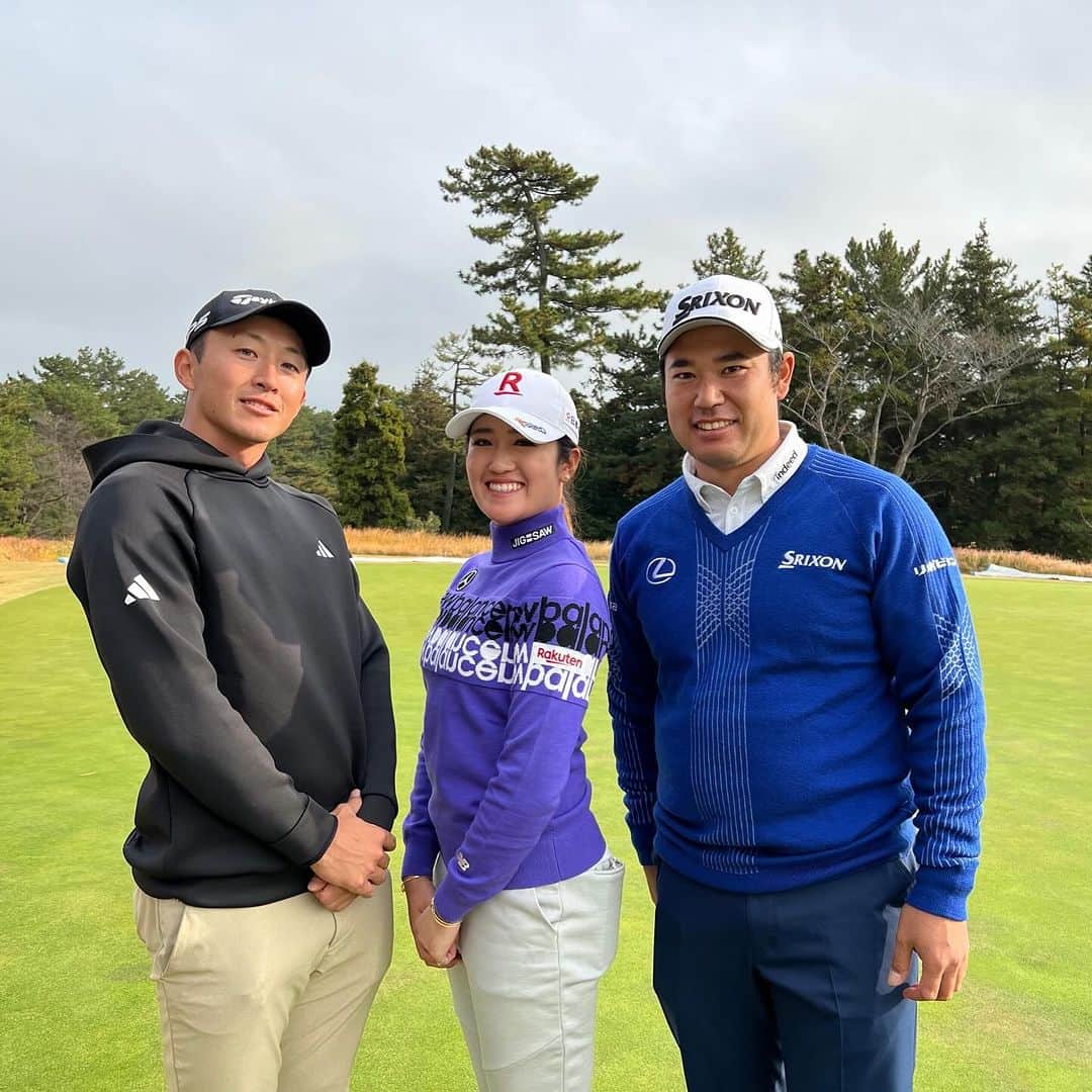 稲見萌寧のインスタグラム：「.  Practice Day!」