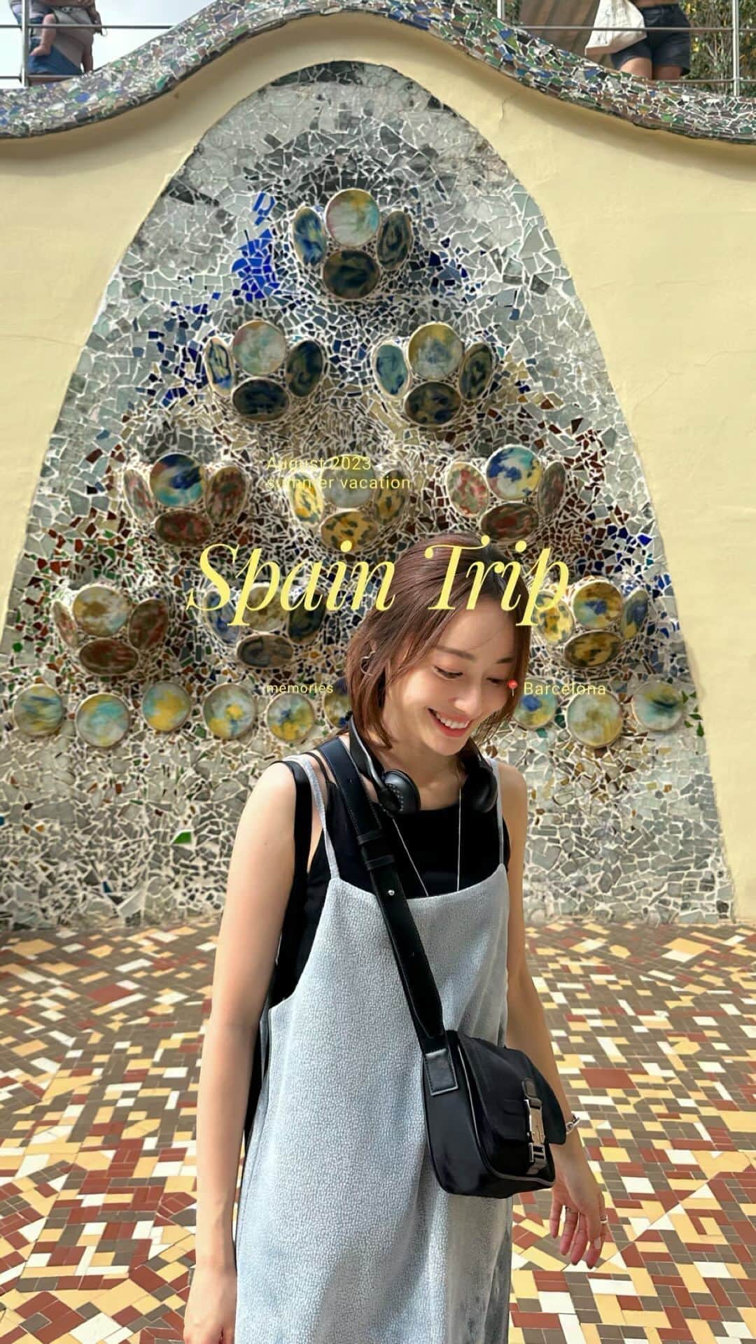 小祝麻里亜のインスタグラム：「Barcelona, Spain 🇪🇸 夏休みの備忘録📚   #Barcelona #2023travel #여행일기 #바르셀로나 #스페인」