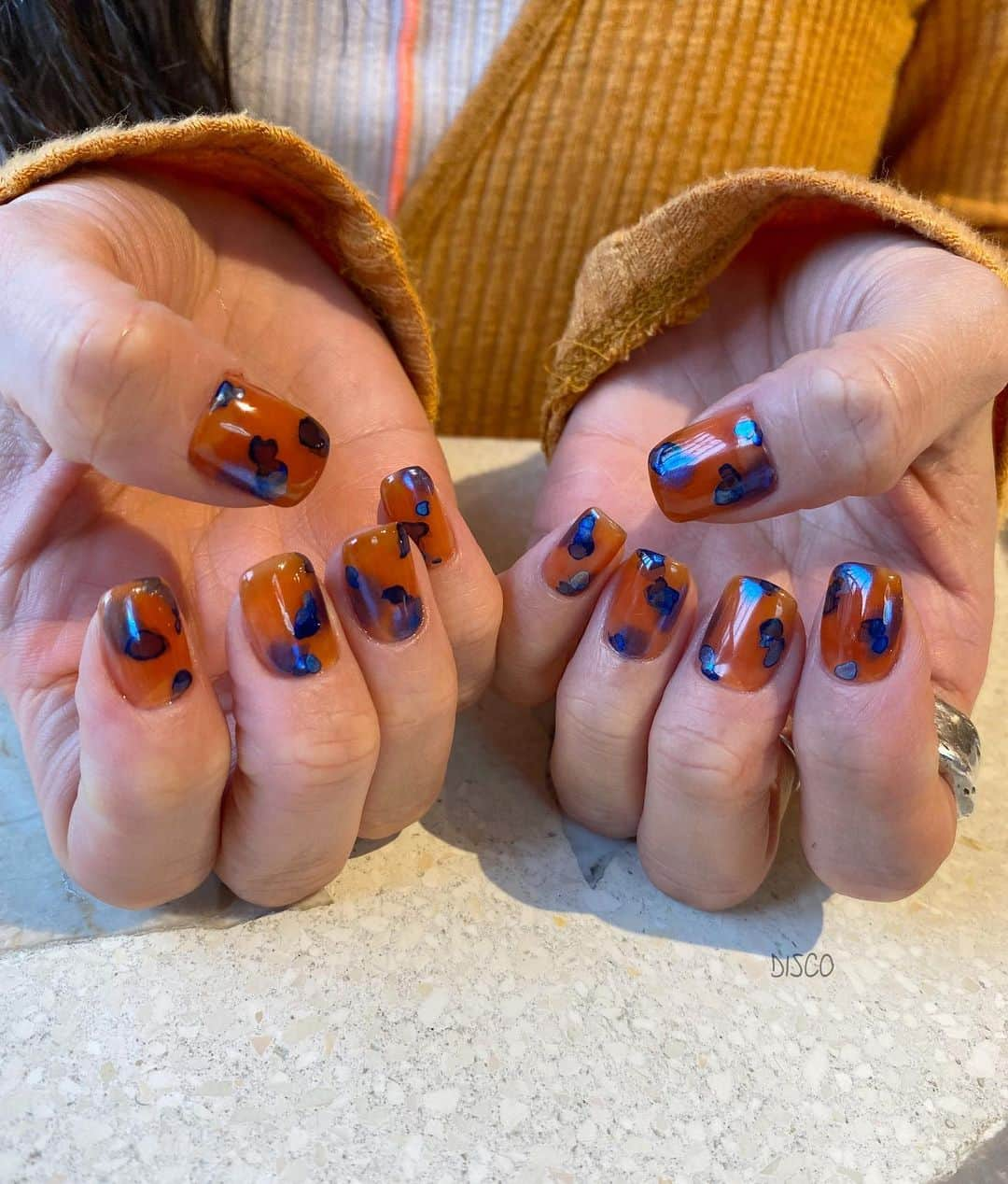 金子渚さんのインスタグラム写真 - (金子渚Instagram)「🧡🪁  Nail by @nagisakaneko (75min＋α) @disco_tokyo #disconail」12月11日 19時49分 - nagisakaneko