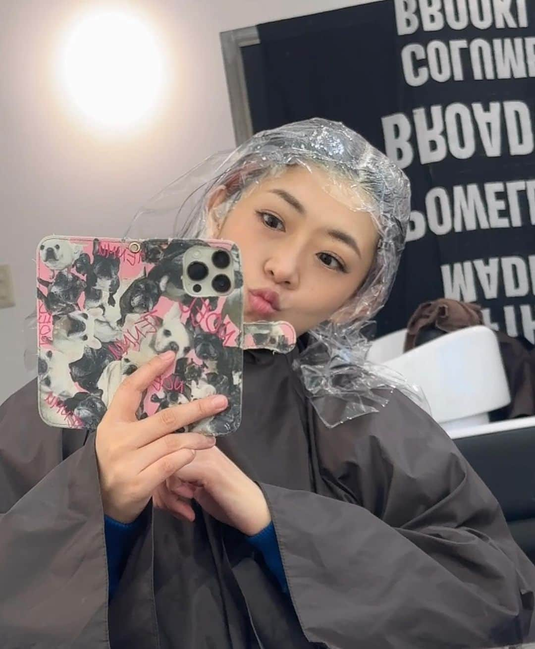 範田紗々のインスタグラム：「美容室行って来た💇‍♀️」