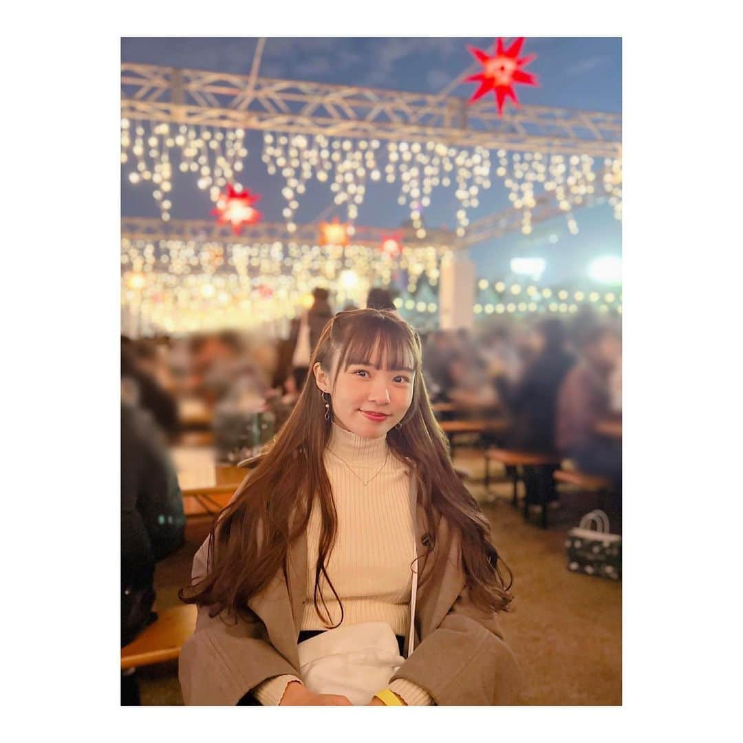 MINAさんのインスタグラム写真 - (MINAInstagram)「少し前に友達とクリスマスマーケットへ🎄 今年も七穂さんと一緒に行けて楽しかったなぁ🥰 クリスマス気分味わえました🎁❤️ . I went to the Christmas market in Japan with my friends🎄 it was fun🥰」12月11日 21時26分 - mina_gf_band