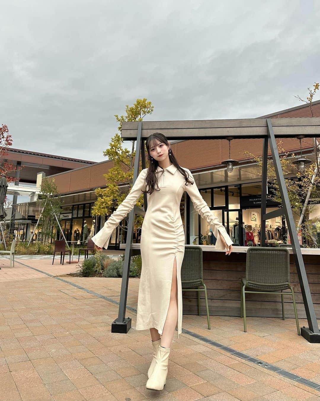 立花琴未さんのインスタグラム写真 - (立花琴未Instagram)「⁡ ⁡ 綺麗めなお洋服も大好きなのです☺️‪❤︎︎ 全身も載せたので見てね🥛 ⁡ #andgeebee #ワンピース #ワンピースコーデ #アイボリーコーデ #冬コーデ #冬服コーデ #ホワイトコーデ #onepiece #全身コーデ #ootd #데일리룩 #오오티디 #패션」12月11日 21時56分 - kotomi_5chan
