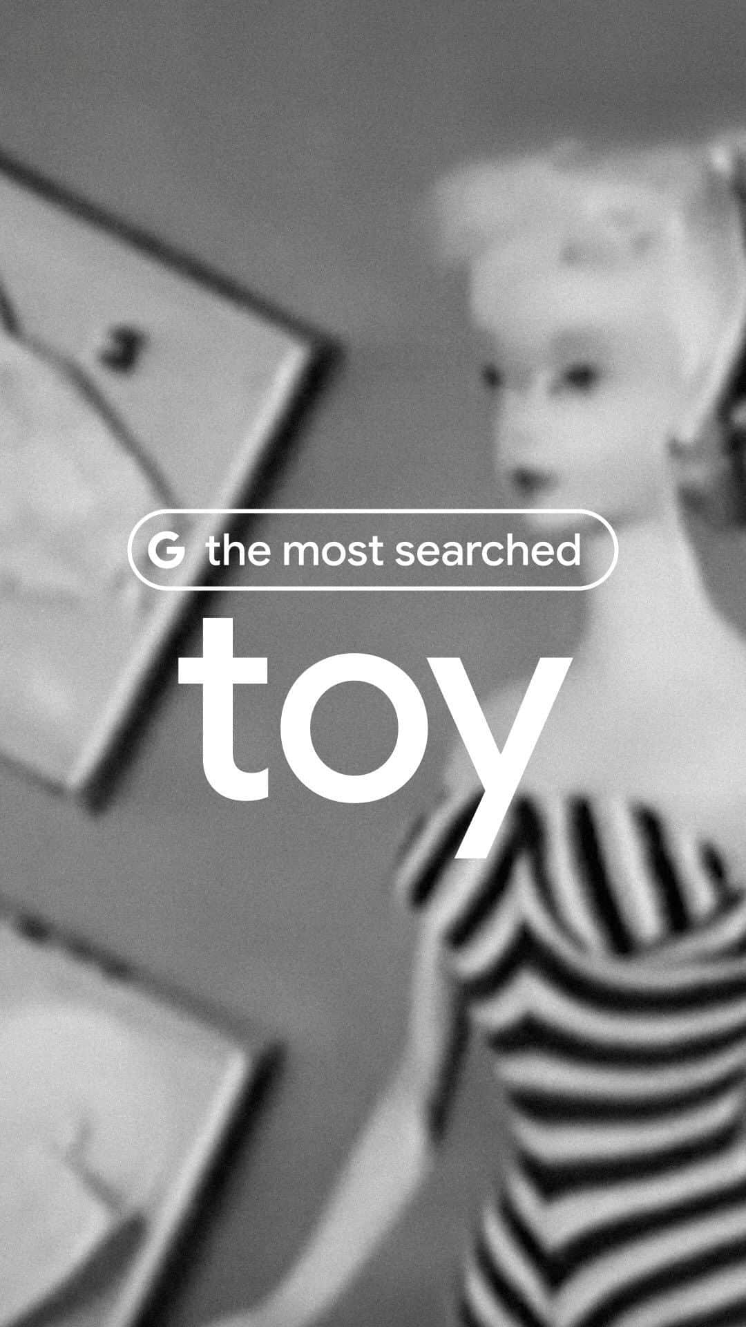 バービーのインスタグラム：「This Barbie is Most Searched. 💖 Here’s to everyone who helped make her the most searched toy in @google history. #Barbie #YearInSearch」