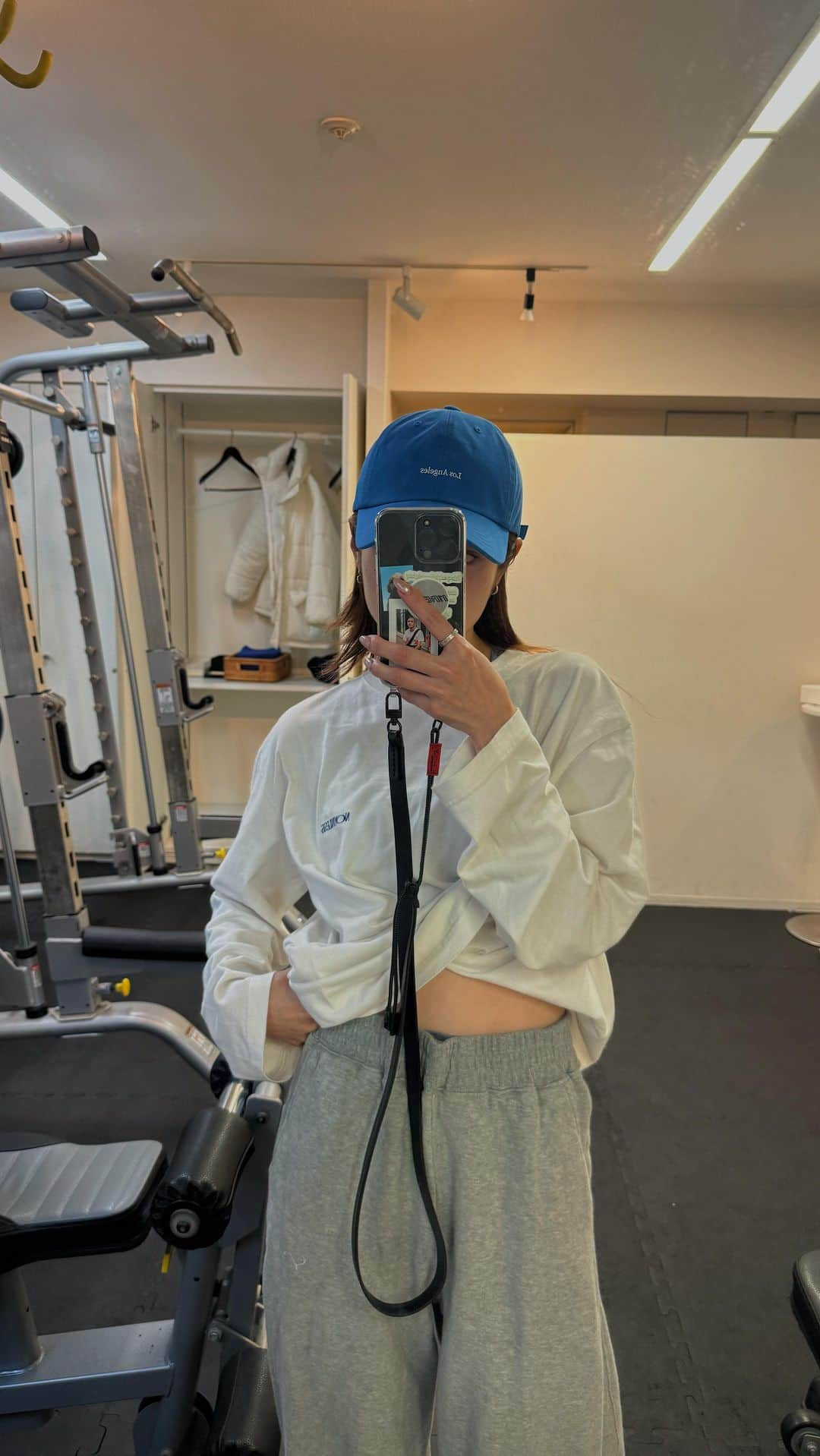 所谷舞のインスタグラム：「今日もしっかりやってきたよ💪🔥 くぅぅー！ってなるけど楽しい🤤 来週も行こう🐶🌼  気になる方いたらクーポンコード ［mai2312］をお問い合わせの際にお伝えして頂くと 体験無料になります♡ スタッフの方も優しいし絶対続くはず！  #pr @gravity_gym_jp  @gravity_ebisu  @machomizo」