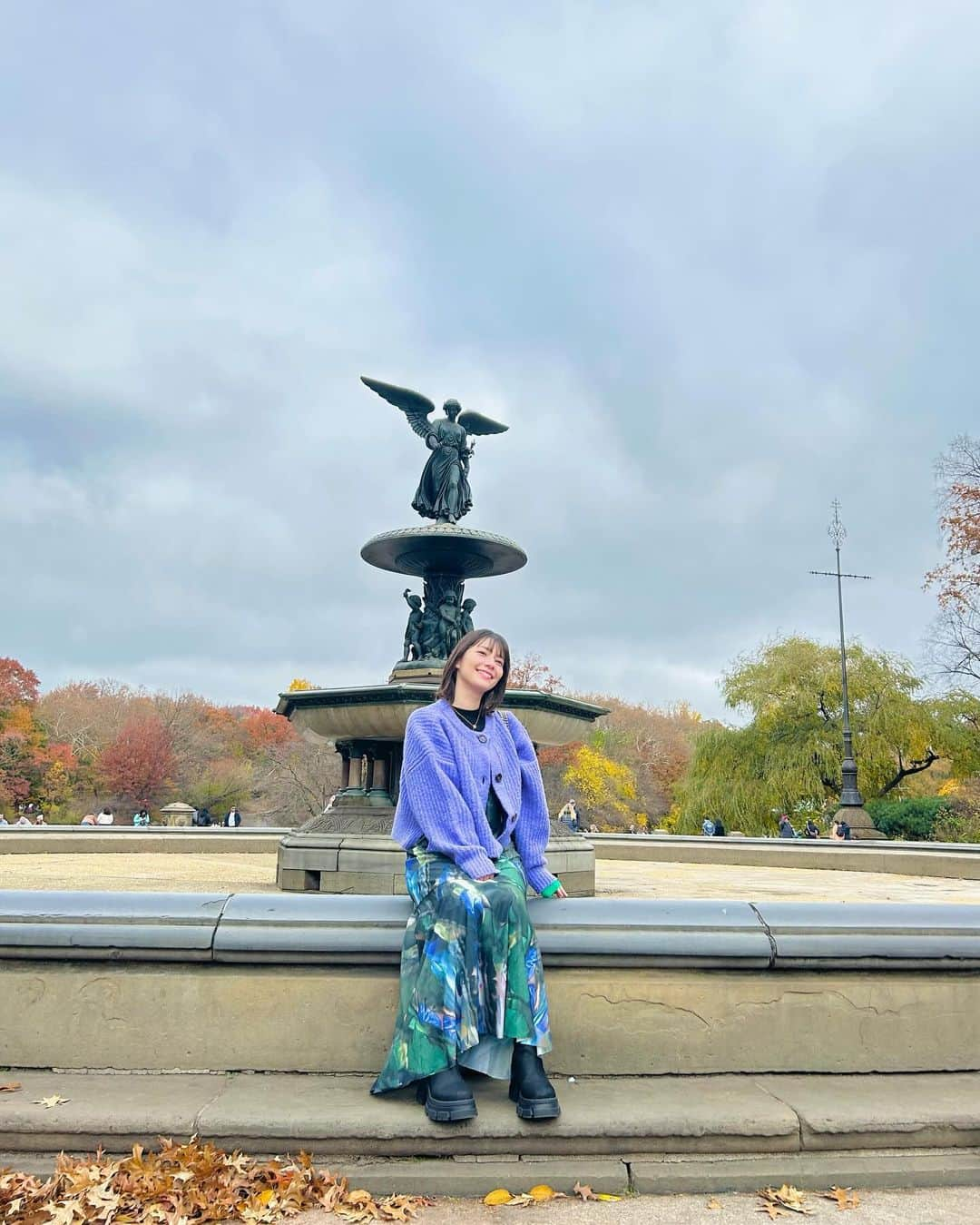 リンさんのインスタグラム写真 - (リンInstagram)「🇺🇸   #NYC  #day3   #centralpark   #americanmuseumofnaturalhistory  #love  #dinosaur    #声優  #Lynn」12月11日 22時59分 - lynn.06.01