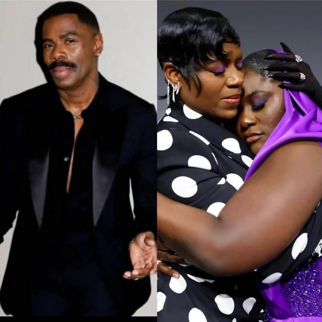 タラジ・P・ヘンソンのインスタグラム：「CONGRATULATIONS TO MY CAST MATES @kingofbingo @tasiasword @daniebb3 on their well deserved #GoldenGlobe nominations.  I am sooooo proud of you all and your beautiful work in #TheColorPurple and Colman your work in Rustin is absolutely breathtaking #GODIS 💜💜💜🙏🏾🙏🏾🙏🏾💋💋💋」