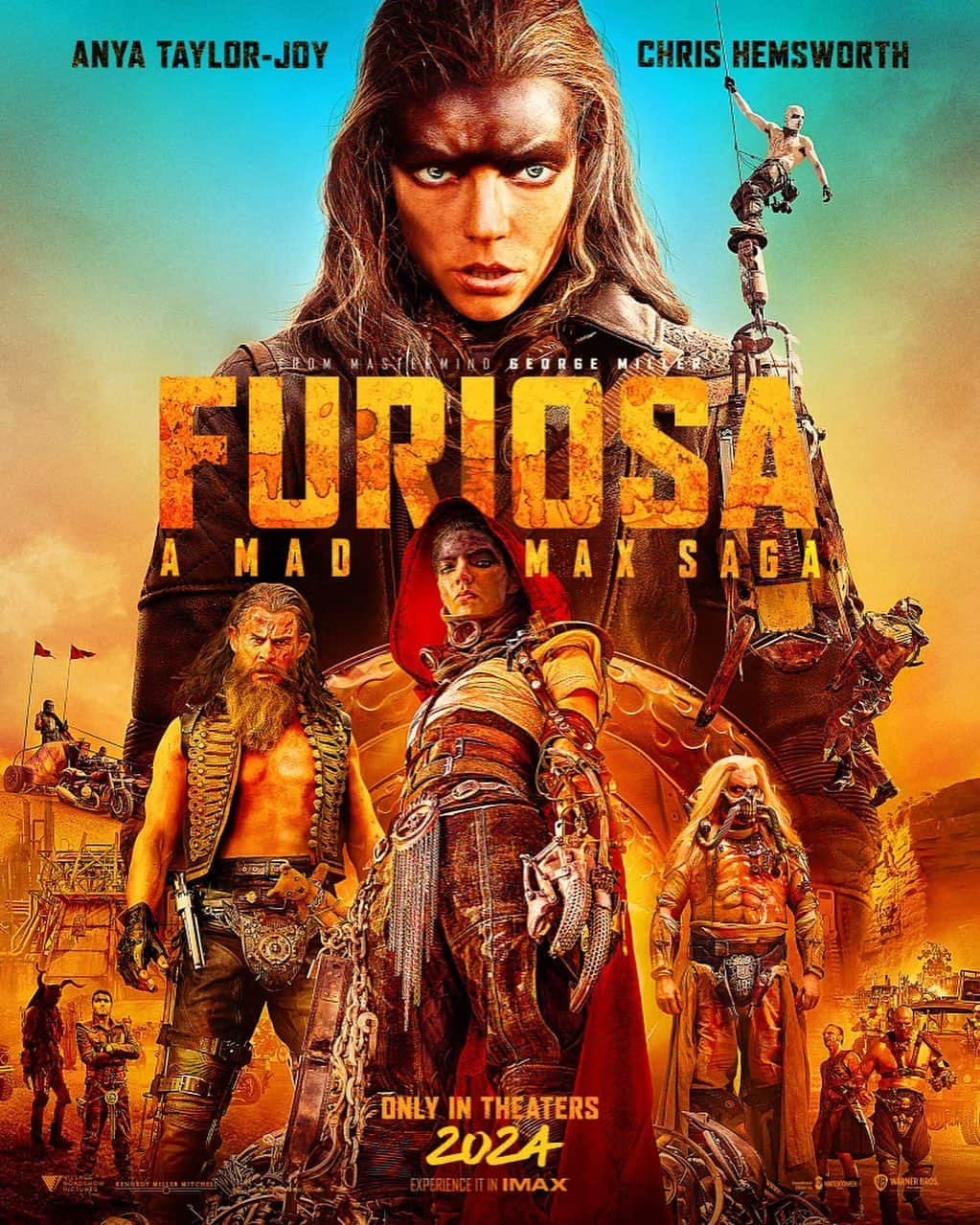 クリス・ヘムズワースのインスタグラム：「She will find her way home- with a vengeance.   Furiosa: A Mad Max Saga - Only in theaters 2024.   Let’s go🏎️」