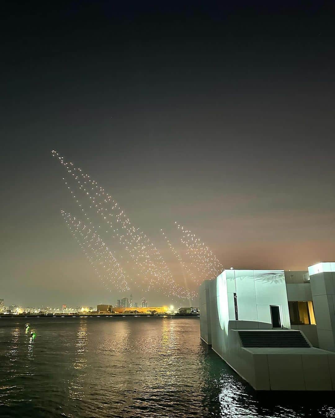 ラライン・シャーさんのインスタグラム写真 - (ラライン・シャーInstagram)「The Louvre Abu Dhabi post sunset...」12月12日 2時26分 - ralineshah