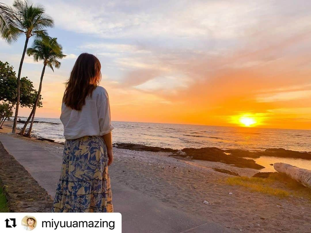 朝日放送「朝だ！生です旅サラダ」のインスタグラム：「#Repost @miyuuamazing with @use.repost ・・・ 【朝だ！生です旅サラダ出演のお知らせ】 毎週土曜朝8:00〜「朝だ！生です旅サラダ」来週16日の生放送に出演します🫶🏽🤎✨  なんと、来週16日は、 🌺 ハワイSP 🌺  私が旅したハワイをお届けします！ この旅で本当に忘れられない出来事や経験をすることができました！ ハワイのローカルな魅力、リゾートな魅力、、ハワイSPでたっぷりお届けするので、是非見てください！🏄  このハワイ島で見た夕日も本当に美しくて言葉が出てこなくなるほど素晴らしかった。  16日、土曜日、朝8:00〜だよーーーー！！！🫶🏽❤️‍🔥 #旅サラダ #ハワイ」