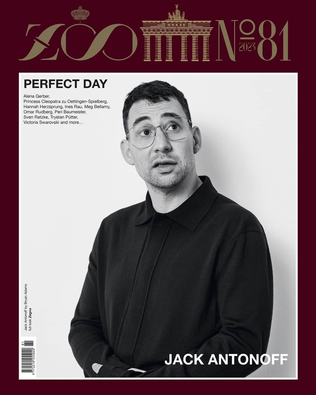 ZOO Magazineさんのインスタグラム写真 - (ZOO MagazineInstagram)「ZOO MAGAZINE ISSUE #81: A PERFECT DAY  Jack Antonoff by Bryan Adams shot and interviewed exclusively for ZOO MAGAZINE 81 - ZOO MAGAZINE 20 YEARS  Full look: ZEGNA @zegnaofficial @alessandrosartoriofficial  Photographer: Bryan Adams @bryanadams Talent: Jack Antonoff @jackantonoff  Stylist: Tom Kivell @tomkivell_stylist @seemanagement Hair and Makeup: Kevin Ryan @kevinryanhair @artandcommerce  Photographer’s Assistant: Edward Smith Stylist’s Assistants: Peter Hallberg Creative Director: @patriciavillirillo Publicist: @huxley, a special thank you to Nic Bestley and Micaela Cohen  Location: Pier59 Studios, STUDIO 9 @pier59studios Interview: Jim Butler  #ZooMagazine #20YEARSZOOMAGAZINE」12月12日 3時44分 - zoomagazine