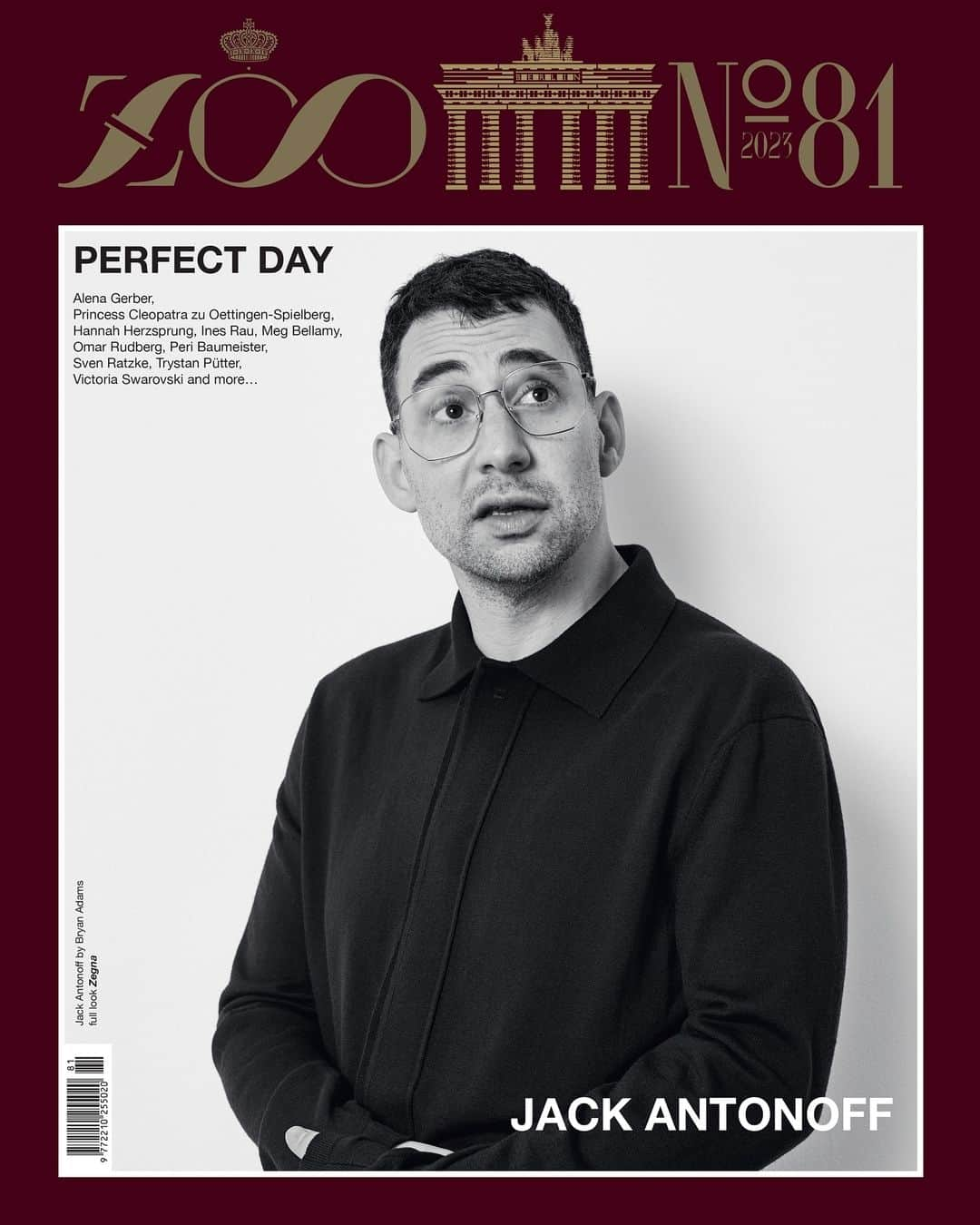 ZOO Magazineのインスタグラム：「ZOO MAGAZINE ISSUE #81: A PERFECT DAY  Jack Antonoff by Bryan Adams shot and interviewed exclusively for ZOO MAGAZINE 81 - ZOO MAGAZINE 20 YEARS  Full look: ZEGNA @zegnaofficial @alessandrosartoriofficial  Photographer: Bryan Adams @bryanadams Talent: Jack Antonoff @jackantonoff  Stylist: Tom Kivell @tomkivell_stylist @seemanagement Hair and Makeup: Kevin Ryan @kevinryanhair @artandcommerce  Photographer’s Assistant: Edward Smith Stylist’s Assistants: Peter Hallberg Creative Director: @patriciavillirillo Publicist: @huxley, a special thank you to Nic Bestley and Micaela Cohen  Location: Pier59 Studios, STUDIO 9 @pier59studios Interview: Jim Butler  #ZooMagazine #20YEARSZOOMAGAZINE」