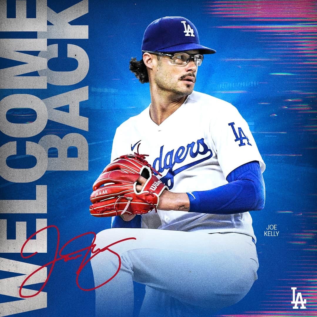 Los Angeles Dodgersのインスタグラム：「Welcome back, Joe!」