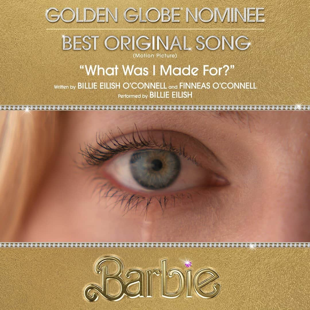 バービーさんのインスタグラム写真 - (バービーInstagram)「Join us as we congratulate #BarbieTheMovie on being nominated for 9 #GoldenGlobes, including:  - Best Picture, Musical or Comedy - Best Director, Motion Picture – Greta Gerwig - Best Screenplay, Motion Picture – Greta Gerwig, Noah Baumbach - Best Performance by an Actress in a Motion Picture, Musical or Comedy – Margot Robbie - Best Supporting Actor, Motion Picture – Ryan Gosling - Best Original Song, Motion Picture – “What Was I Made For?” - Best Original Song, Motion Picture – “I’m Just Ken” - Best Original Song, Motion Picture – “Dance the Night”」12月12日 5時46分 - barbie