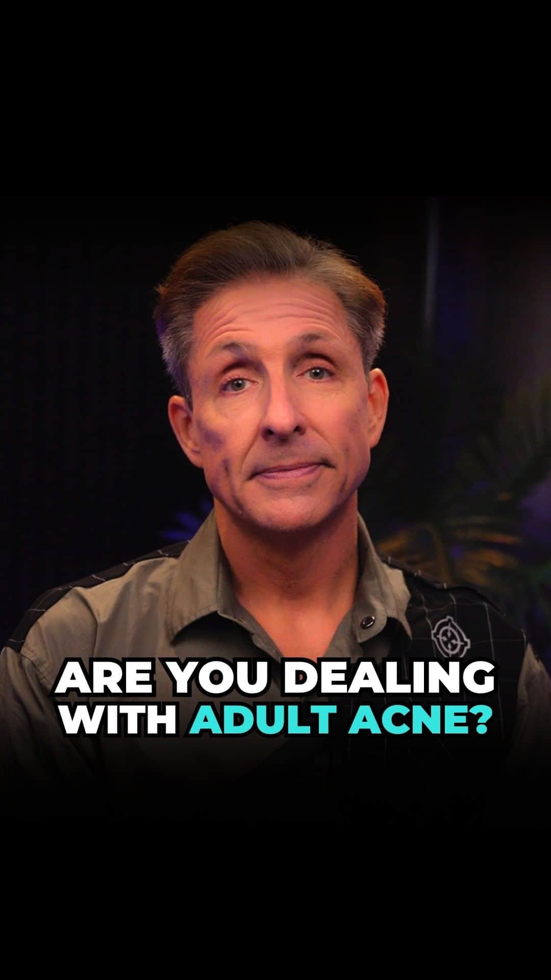 デイヴ・アスプリーのインスタグラム：「Are you dealing with adult acne? Watch this! 👆🏼  #DaveAsprey #biohacking #biohacker #biohacked #acne #adultacne #skincare #aging #skincareroutine」