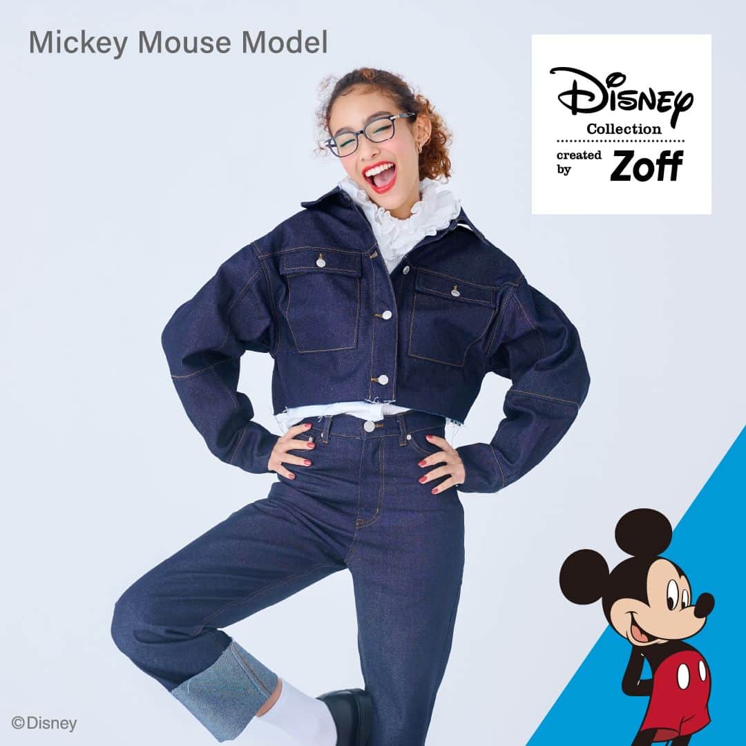 Zoff Officialのインスタグラム：「ファンと創る 夢のディズニーデザインメガネ「Disney Collection created by Zoff “＆YOU”」発売！  <Mickey Mouseモデル> 世界中で愛されるミッキーモチーフをふんだんに詰め込んだ、ミッキーが大好きなあなたに贈るメガネ。  品番｜ZA231036_14E1 ¥11,100（税込・セットレンズ代込） ※専用メガネケース＆メガネ拭き付き  「Disney Collection created by Zoff “＆YOU”」は、シリーズ10周年を記念し、「ファンと創る 夢のディズニーデザインメガネ」としてスタートしたディズニーファンとの共創プロジェクトから生まれた新コレクションです。  #Disney #Zoff #Zoff_DisneyCollection10th #disney #mickeymouse #disney好き #ディズニー好き #ミッキーマウス #メガネ #伊達メガネ #伊達メガネコーデ #メガネ女子 #ゾフ #メガネ #メガネ男子 #ファッション #コーディネート #コーデ #メガネコーデ #メガネファッション #ダテメガネ#glasses#eyewear#eyewearstyle#eyewearfashion#eyewearbrand#eyewearcollection#eyewearlovers#fashionglasses#fashion#styling」