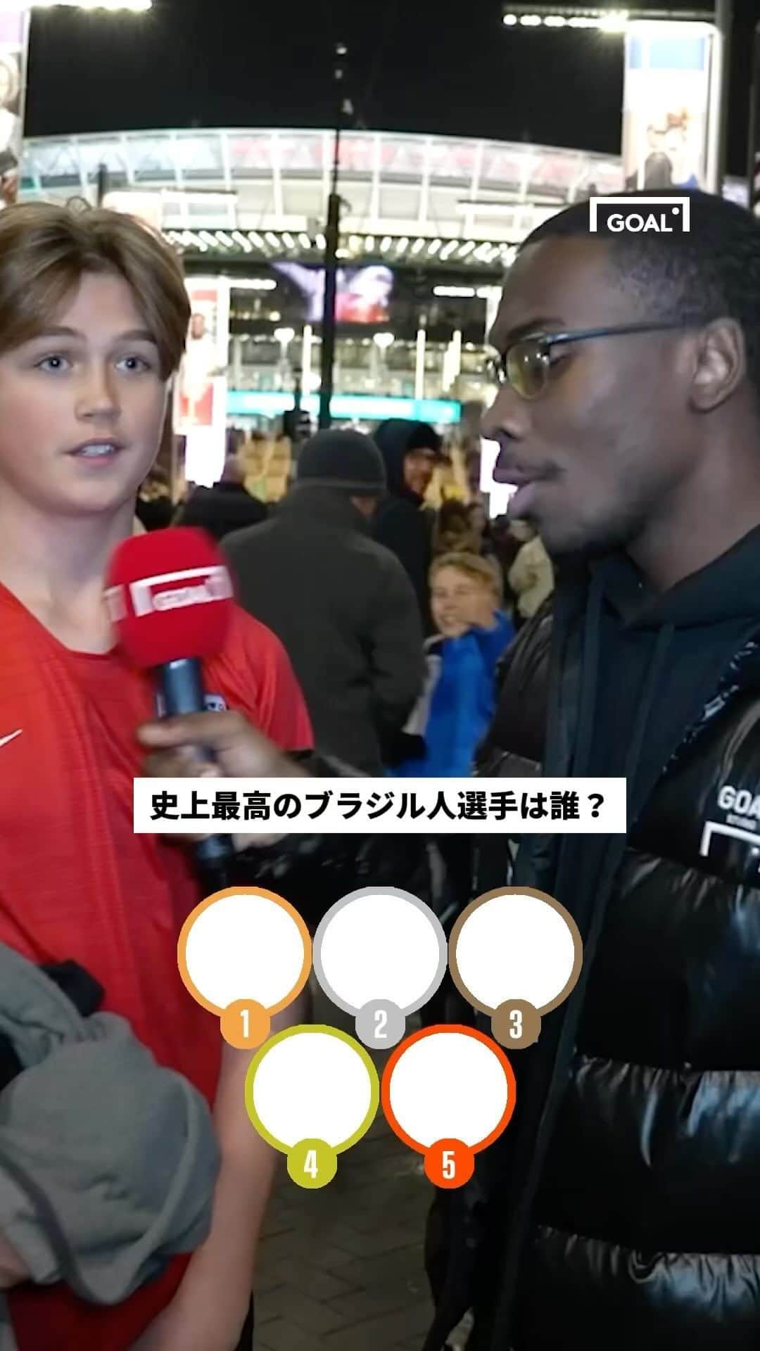 Goal Japanのインスタグラム：「イングランドのサッカーファンに質問！「史上最高のブラジル人選手は誰？」  #soccer #football #brazil #seleçao #サッカー #フットボール #ブラジル #セレソン #⚽️」