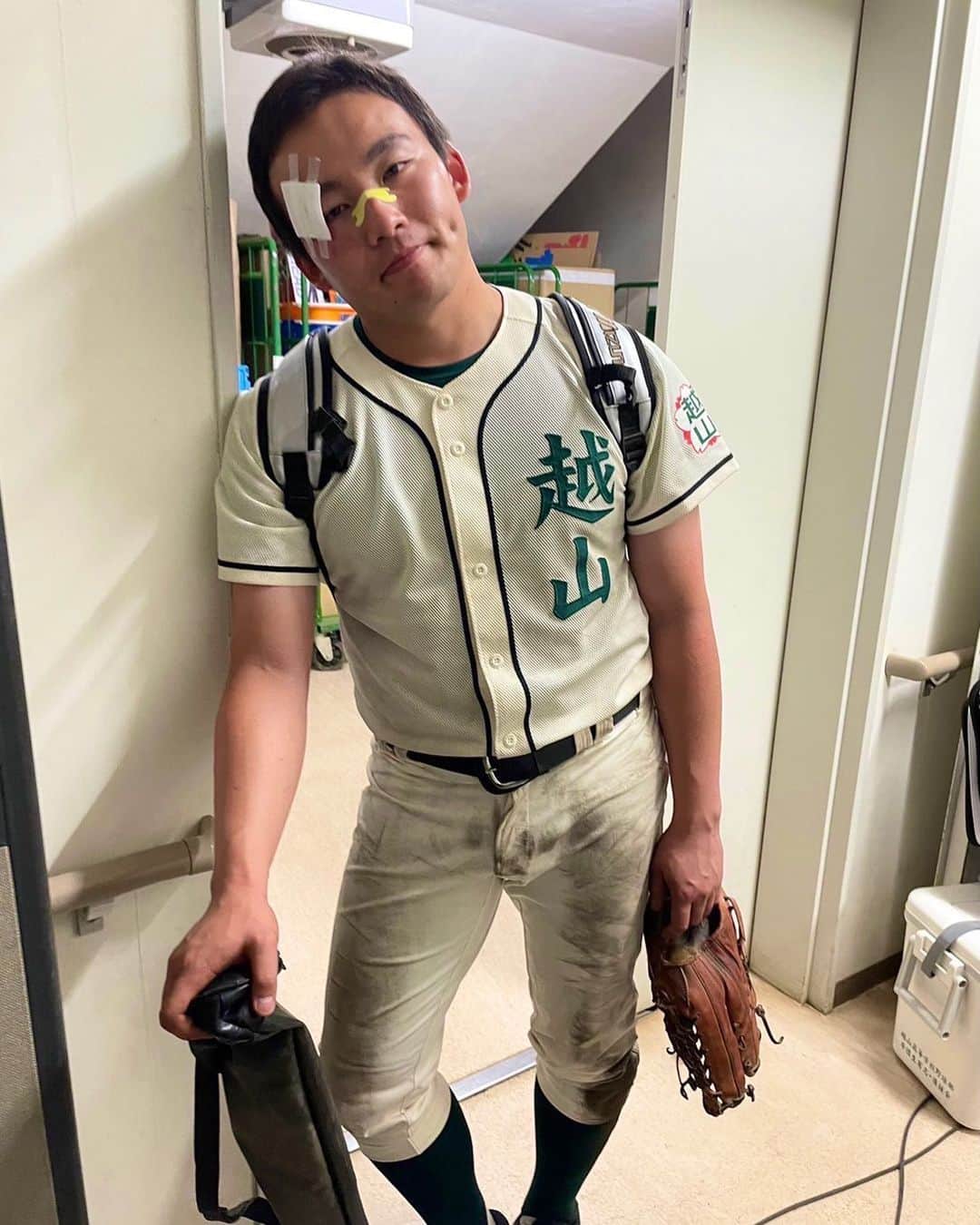 下剋上球児のインスタグラム：「🩹  ケガ楡😣 心配… 久我原くんの分まで…...... ！！！  #tbs #日曜劇場 #下剋上球児 #12月17日よる9時最終話放送」
