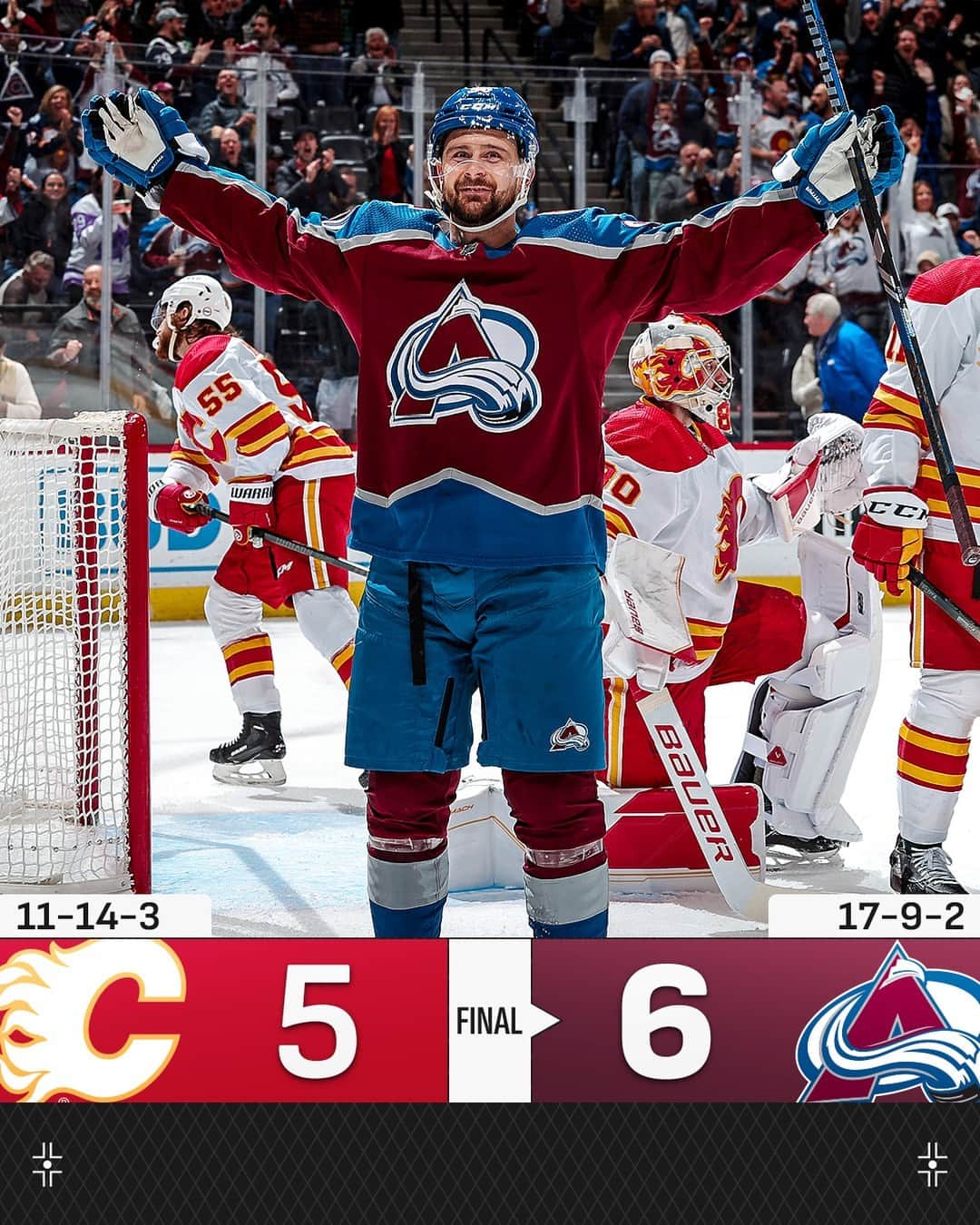 NHLのインスタグラム：「What a way to start off the week. 🤩」