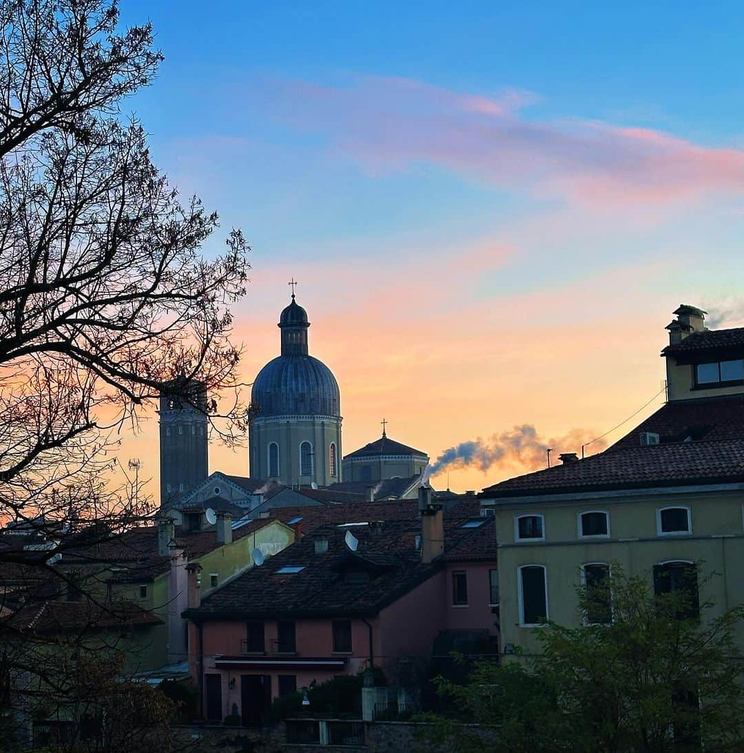 ヤマザキマリのインスタグラム：「Buongiorno da Padova」