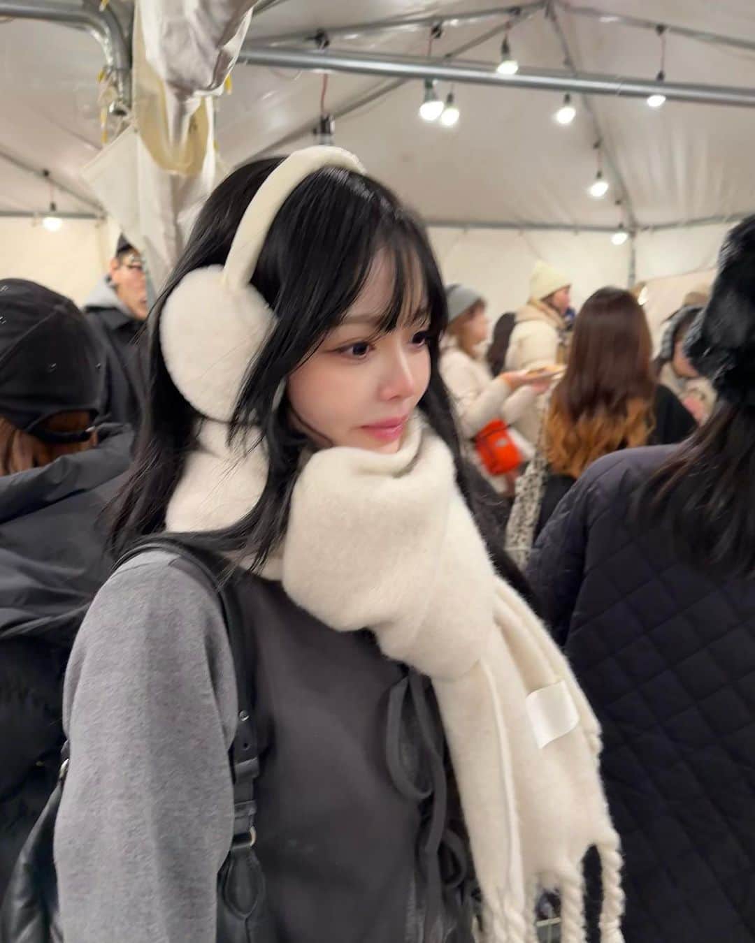 仲本莉絵瑠のインスタグラム：「寒いのなんか気にならないくらい楽しい北海道❣️」