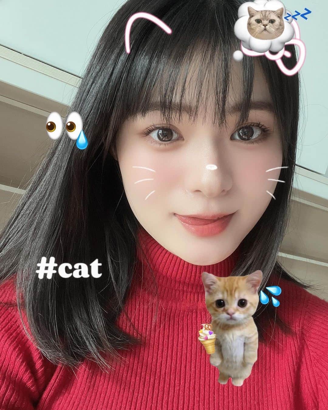 星名美津紀のインスタグラム：「クリスマス🎄セルフィー🎅🤳 #christmas #selfie」